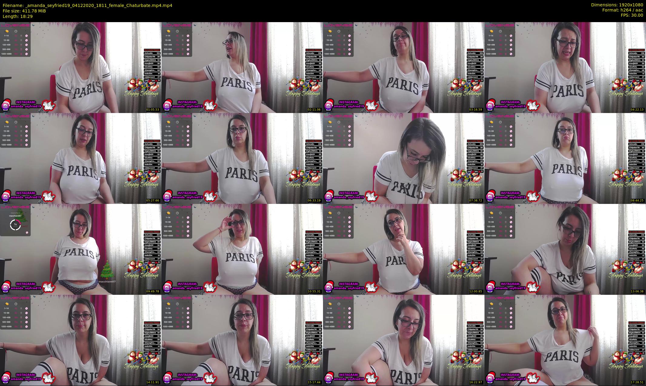_amanda_seyfried19 — 19 minute Chaturbate female cam show recording, 1080p, Dec 4, 2020