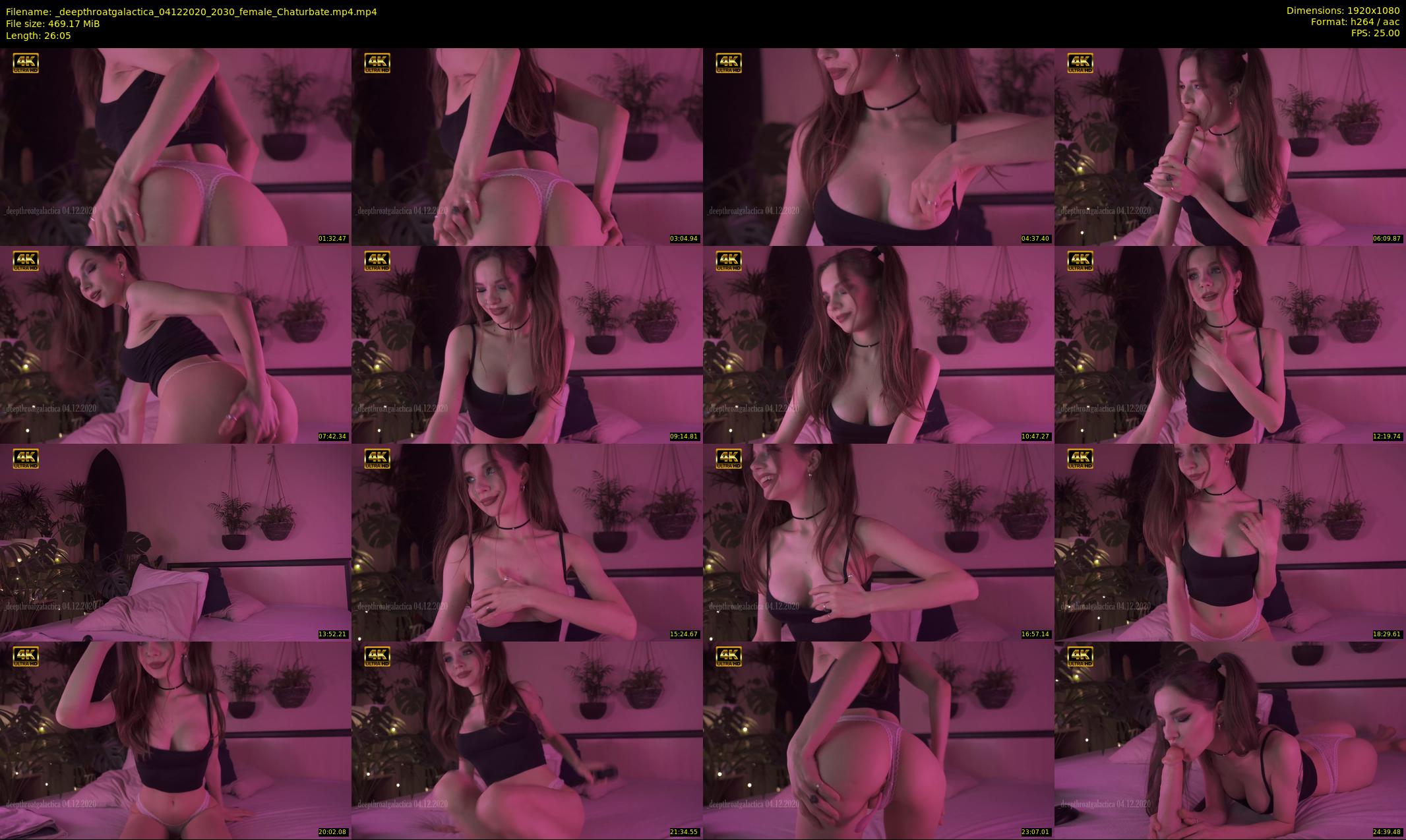 _deepthroatgalactica — 27 minute Chaturbate couple cam show recording, 1080p, Dec 4, 2020