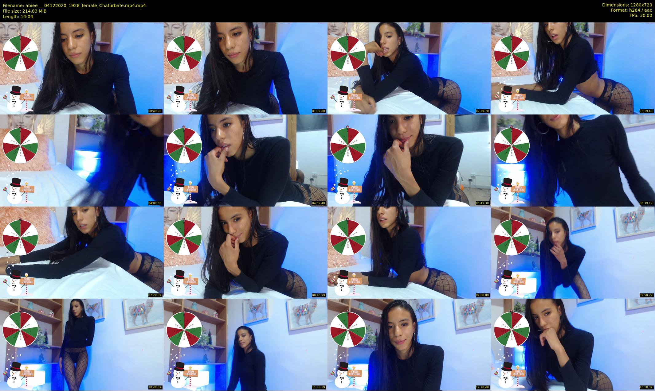 abiee__ — 15 minute Chaturbate female cam show recording, 720p, Dec 4, 2020