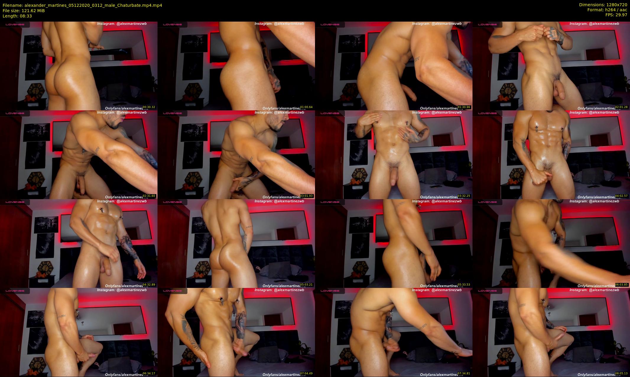 alexander_martines — 9 minute Chaturbate male cam show recording, 720p, Dec 5, 2020