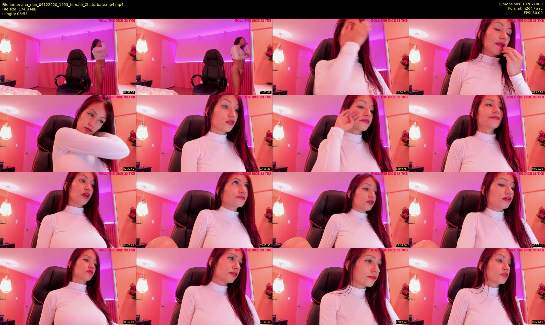 ana_rain — 9 minute Chaturbate female cam show recording, 1080p, Dec 4, 2020