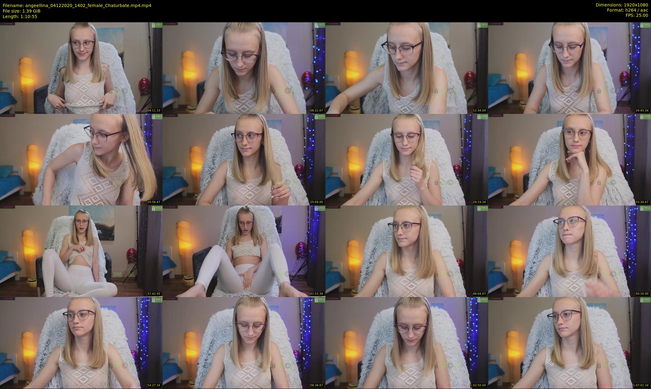 angeellina — 71 minute Chaturbate female cam show recording, 1080p, Dec 4, 2020