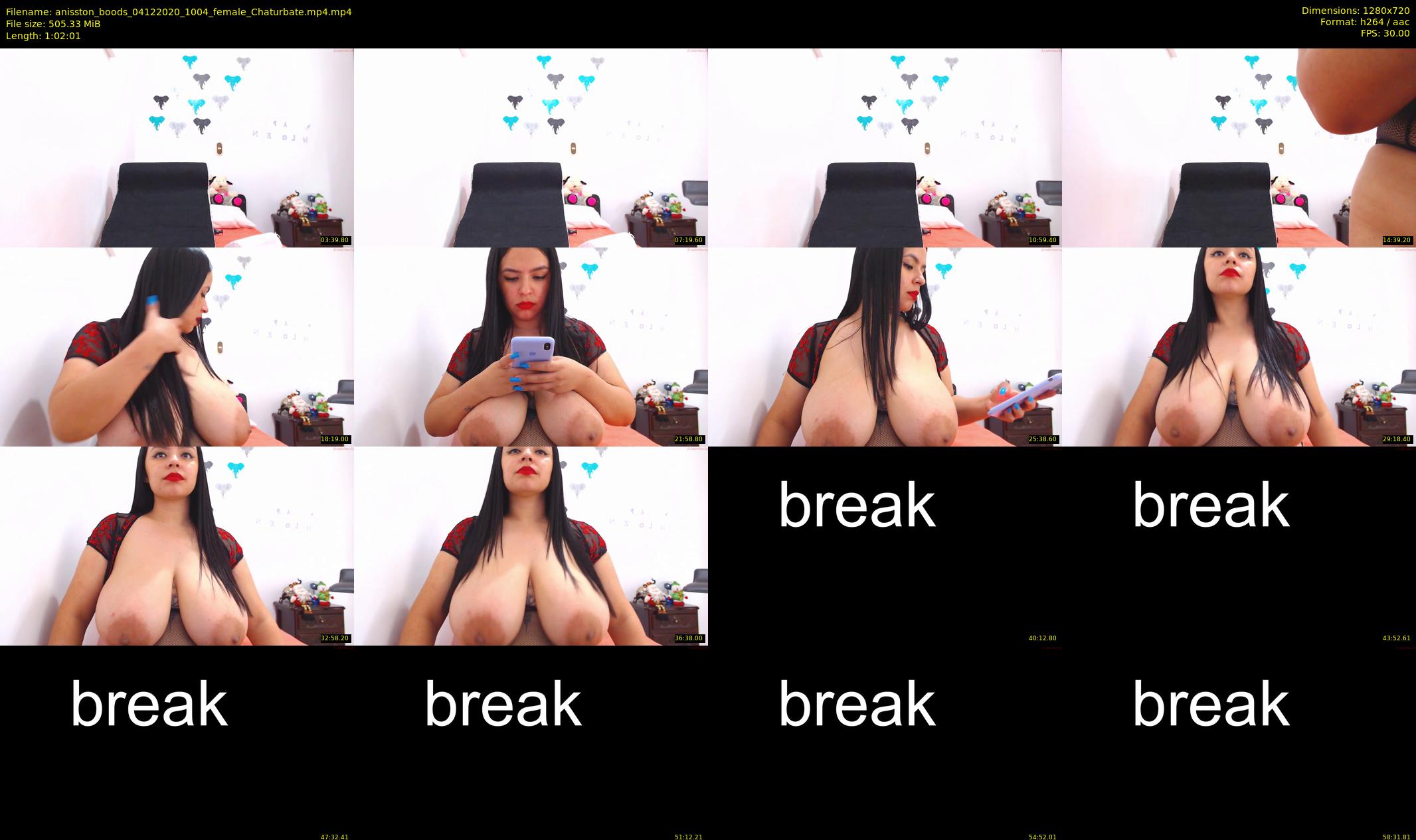 anisston_boods — 63 minute Chaturbate female cam show recording, 720p, Dec 4, 2020
