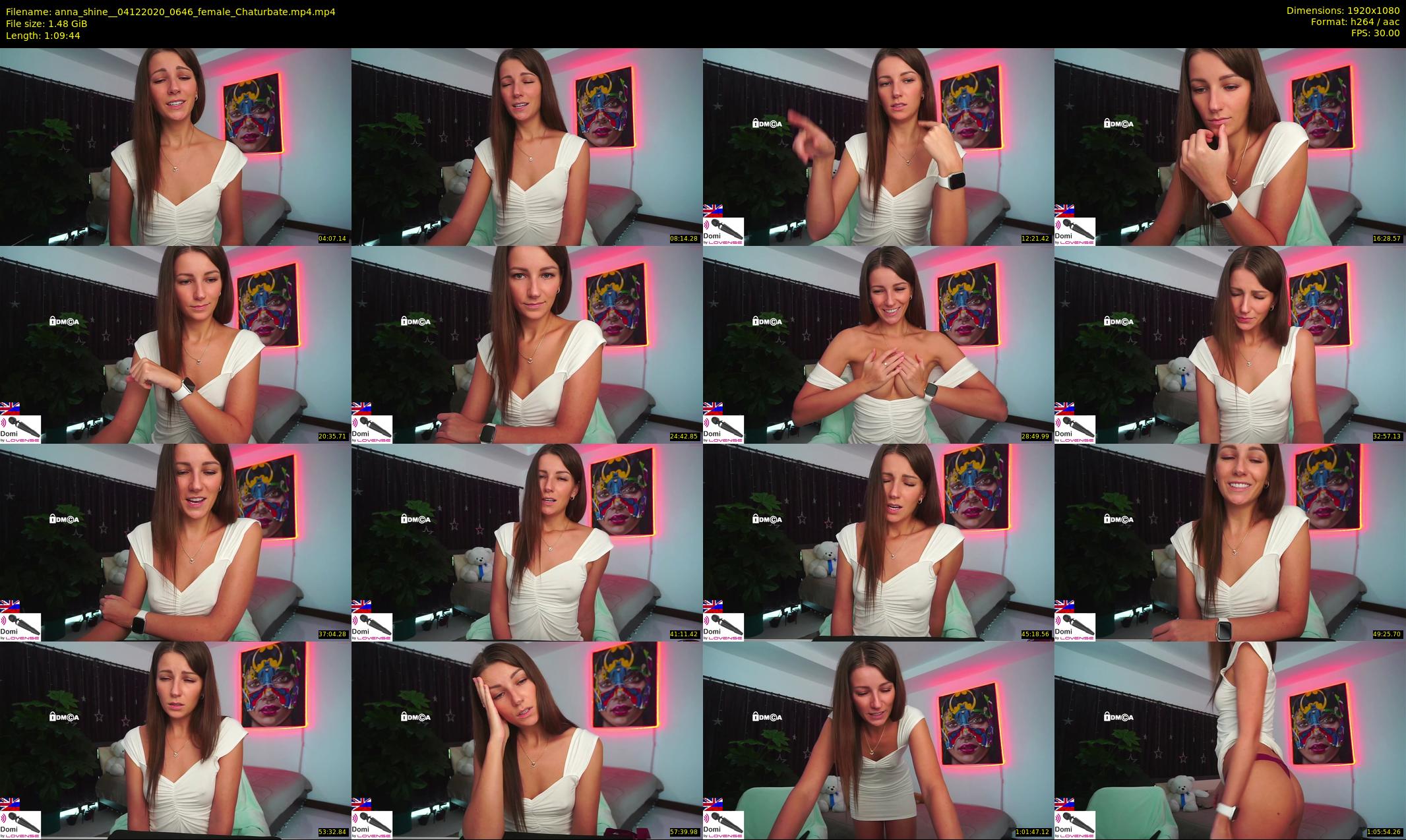 anna_shine_ — 70 minute Chaturbate female cam show recording, 1080p, Dec 4, 2020
