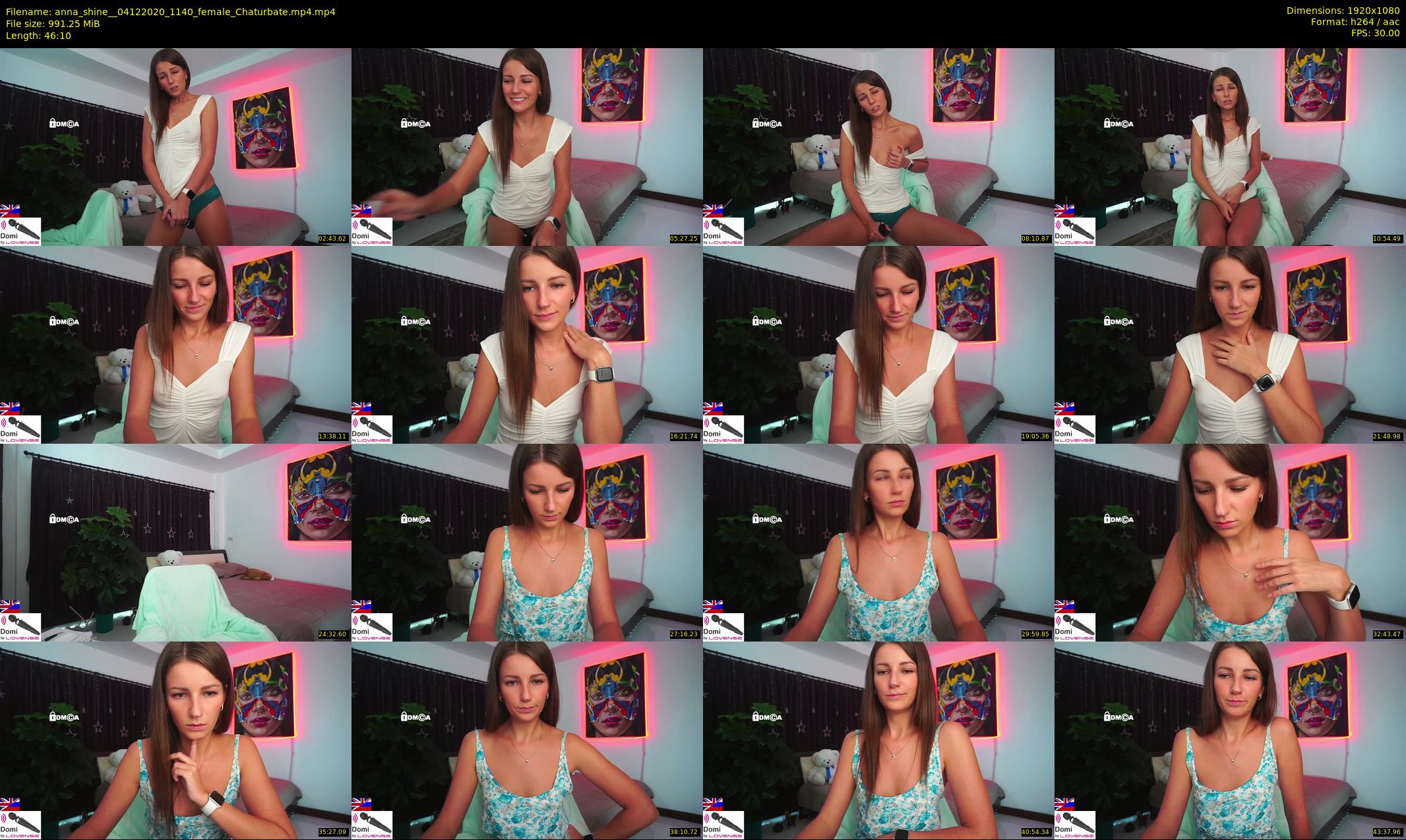 anna_shine_ — 47 minute Chaturbate female cam show recording, 1080p, Dec 4, 2020