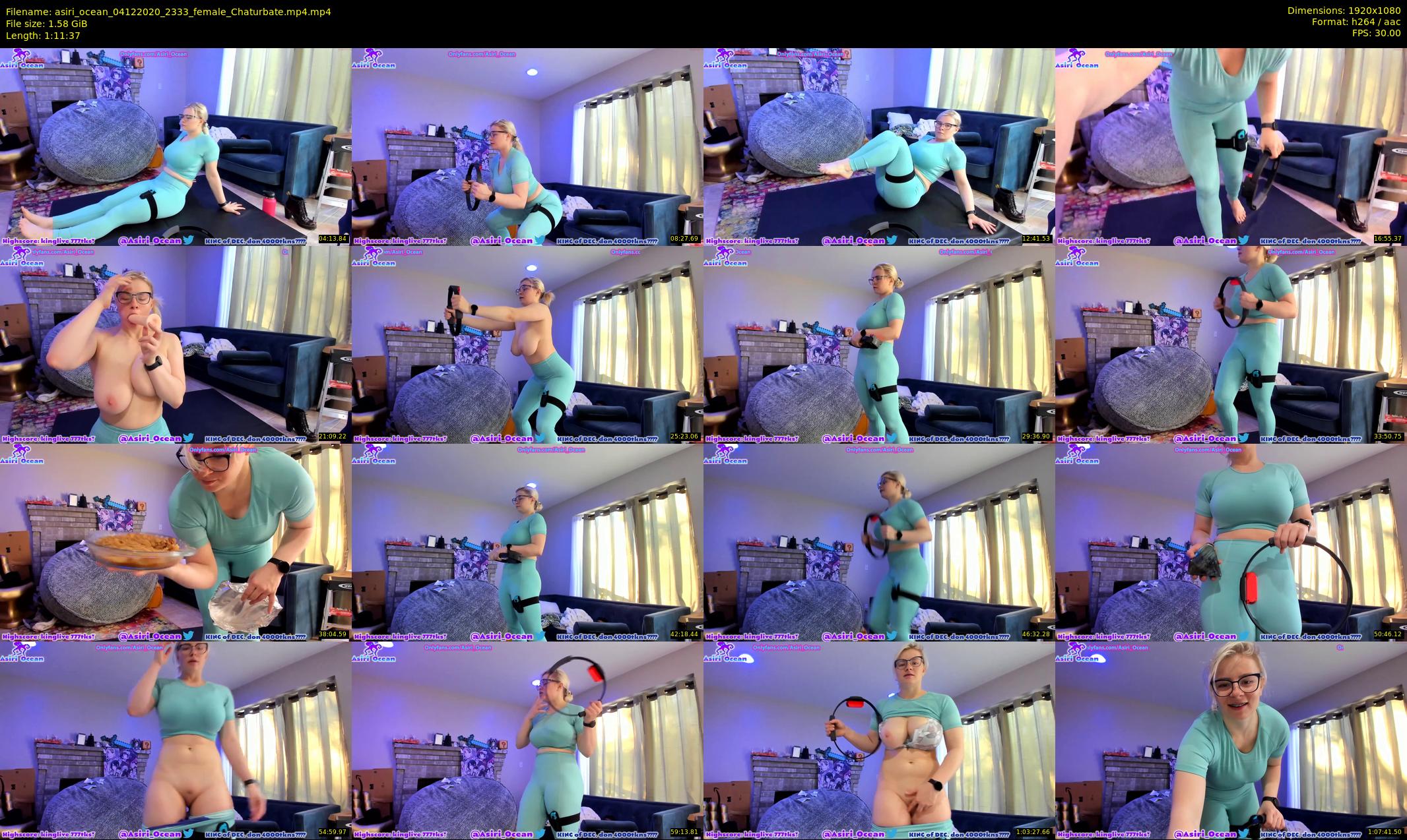 asiri_ocean — 72 minute Chaturbate female cam show recording, 1080p, Dec 4, 2020