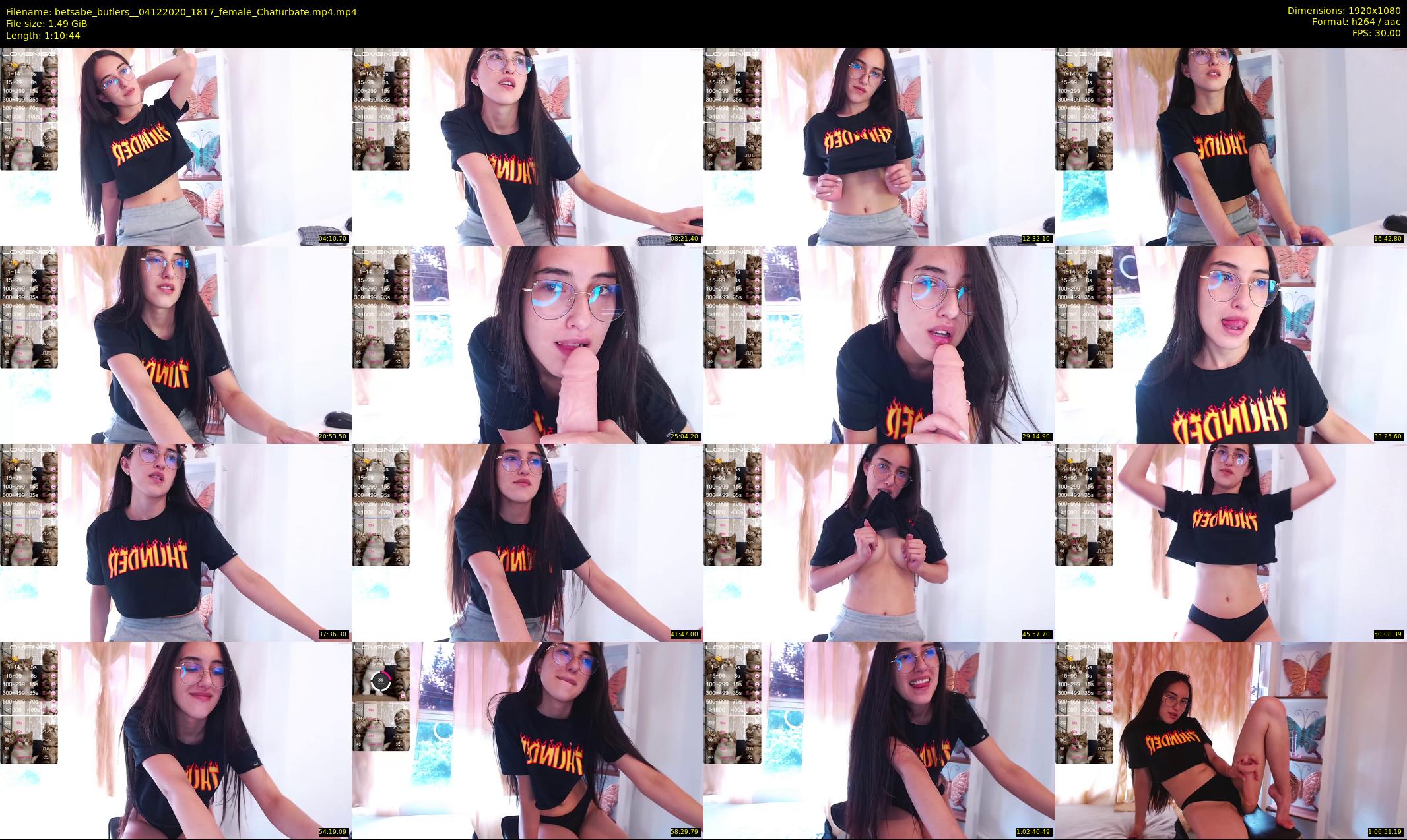 betsabe_butlers_ — 71 minute Chaturbate female cam show recording, 1080p, Dec 4, 2020