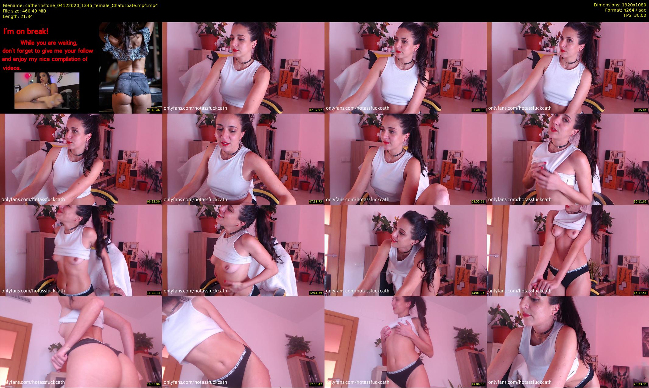 catherinstone — 22 minute Chaturbate female cam show recording, 1080p, Dec 4, 2020