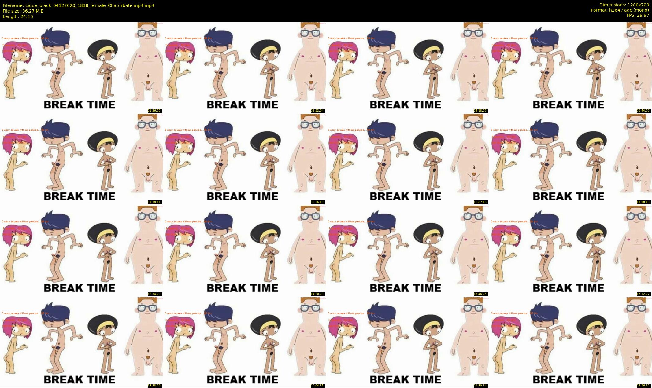 cique_black — 25 minute Chaturbate female cam show recording, 720p, Dec 4, 2020