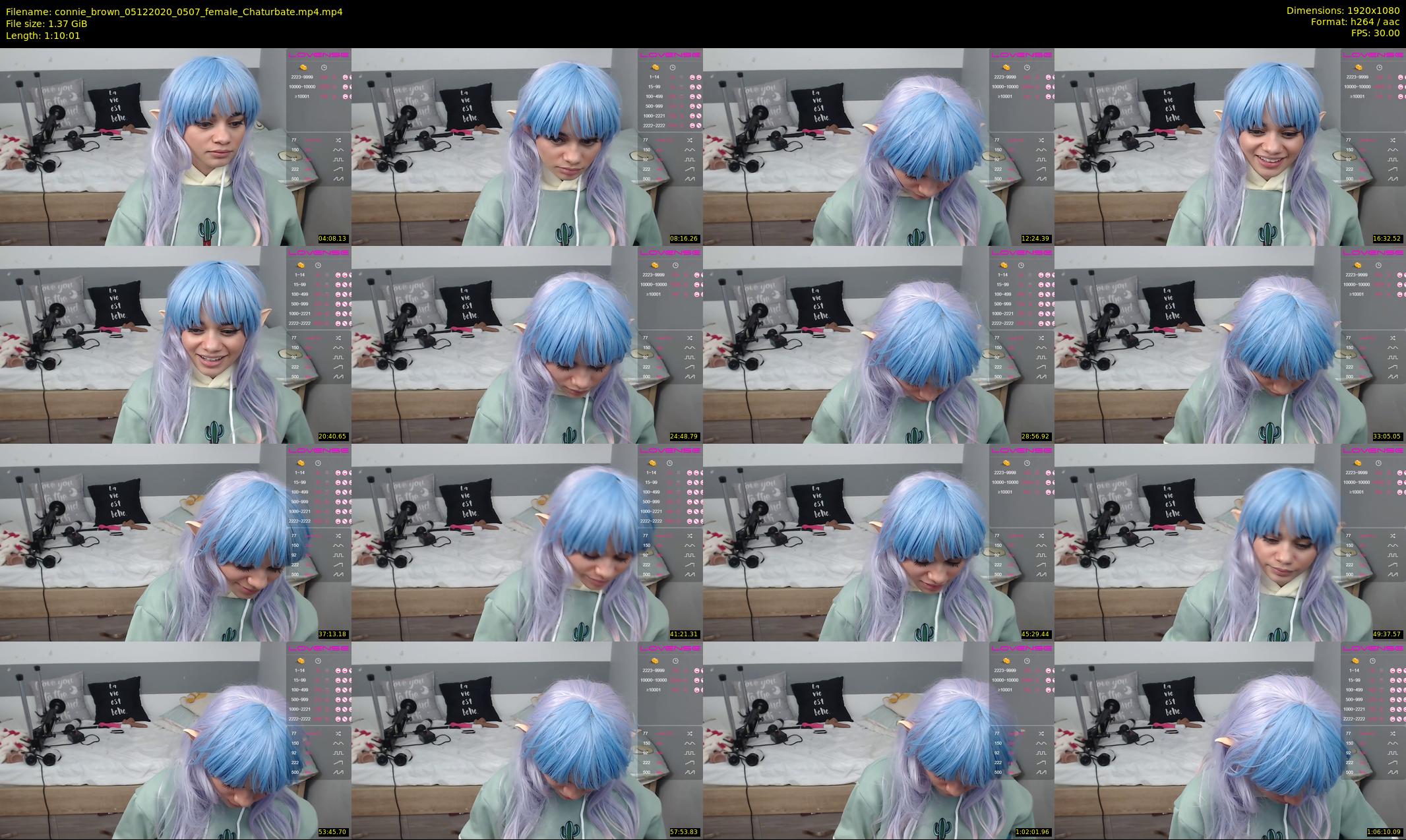 connie_brown — 71 minute Chaturbate female cam show recording, 1080p, Dec 5, 2020
