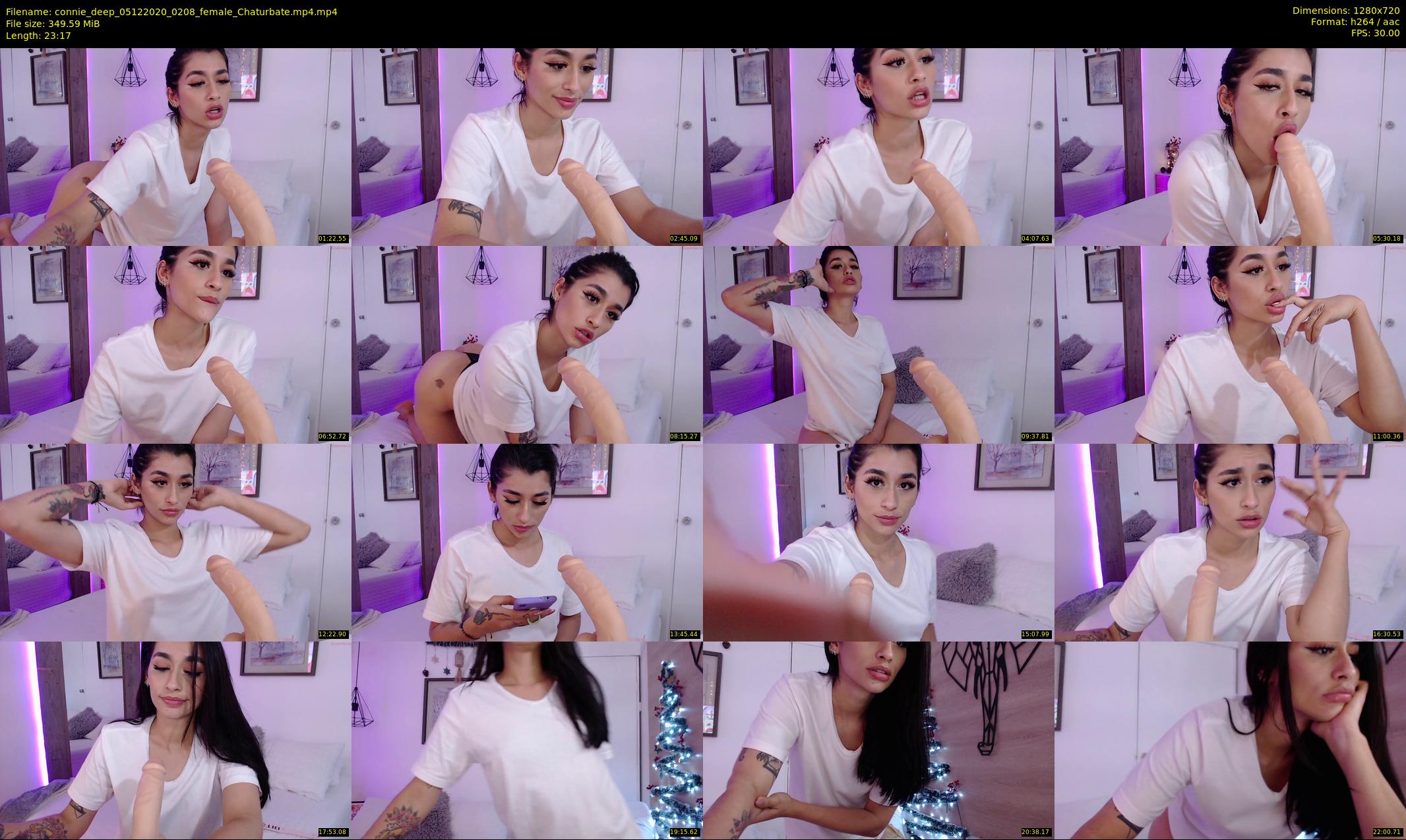 connie_deep — 24 minute Chaturbate female cam show recording, 720p, Dec 5, 2020