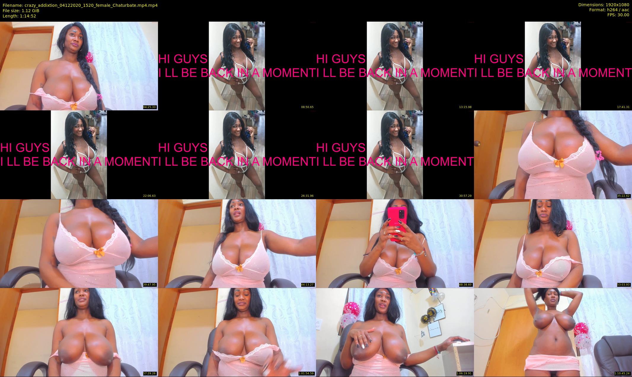 crazy_addixtion — 75 minute Chaturbate female cam show recording, 1080p, Dec 4, 2020