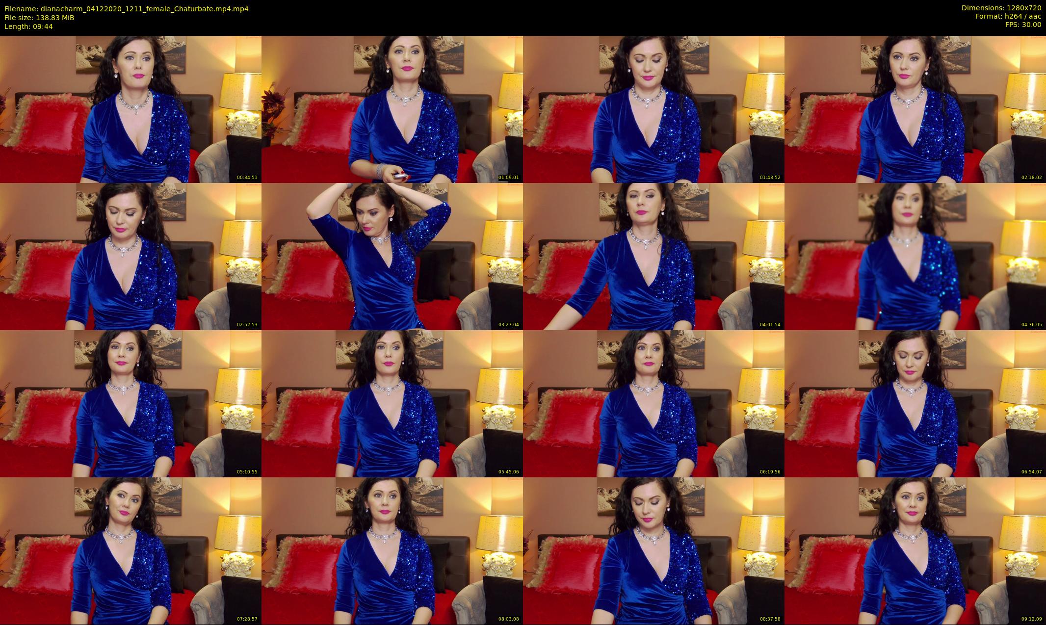 dianacharm — 10 minute Chaturbate female cam show recording, 720p, Dec 4, 2020