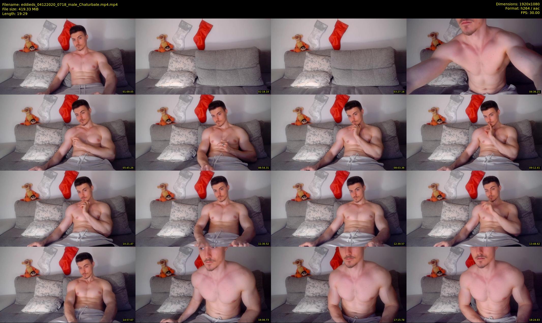 eddieds — 20 minute Chaturbate male cam show recording, 1080p, Dec 4, 2020