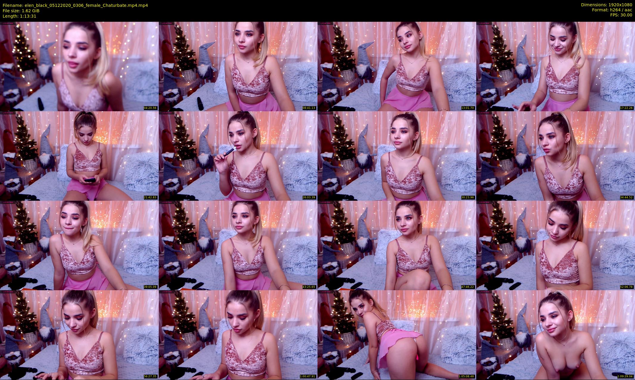 elen_black — 74 minute Chaturbate female cam show recording, 1080p, Dec 5, 2020
