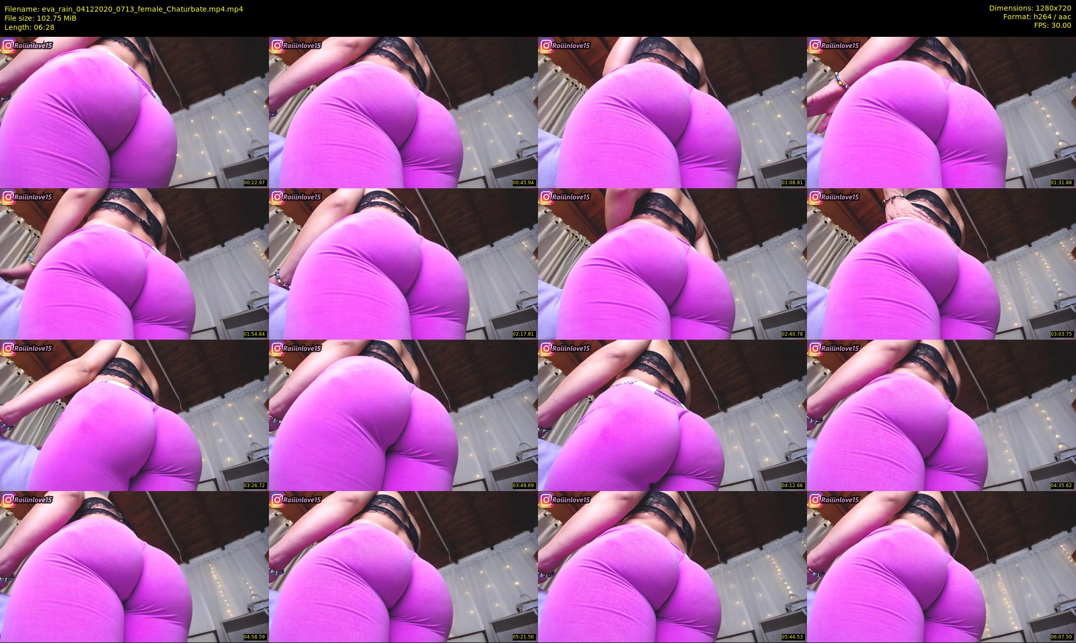eva_rain — 7 minute Chaturbate female cam show recording, 720p, Dec 4, 2020