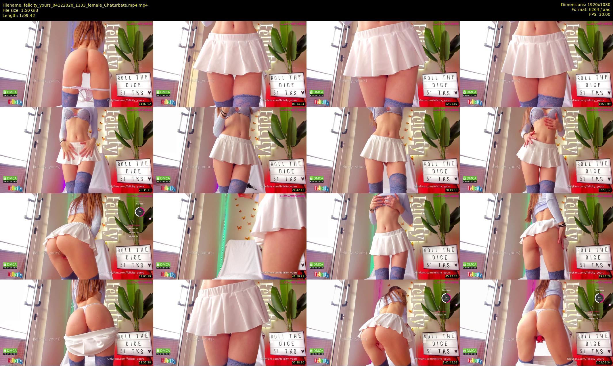 felicity_yours — 70 minute Chaturbate female cam show recording, 1080p, Dec 4, 2020