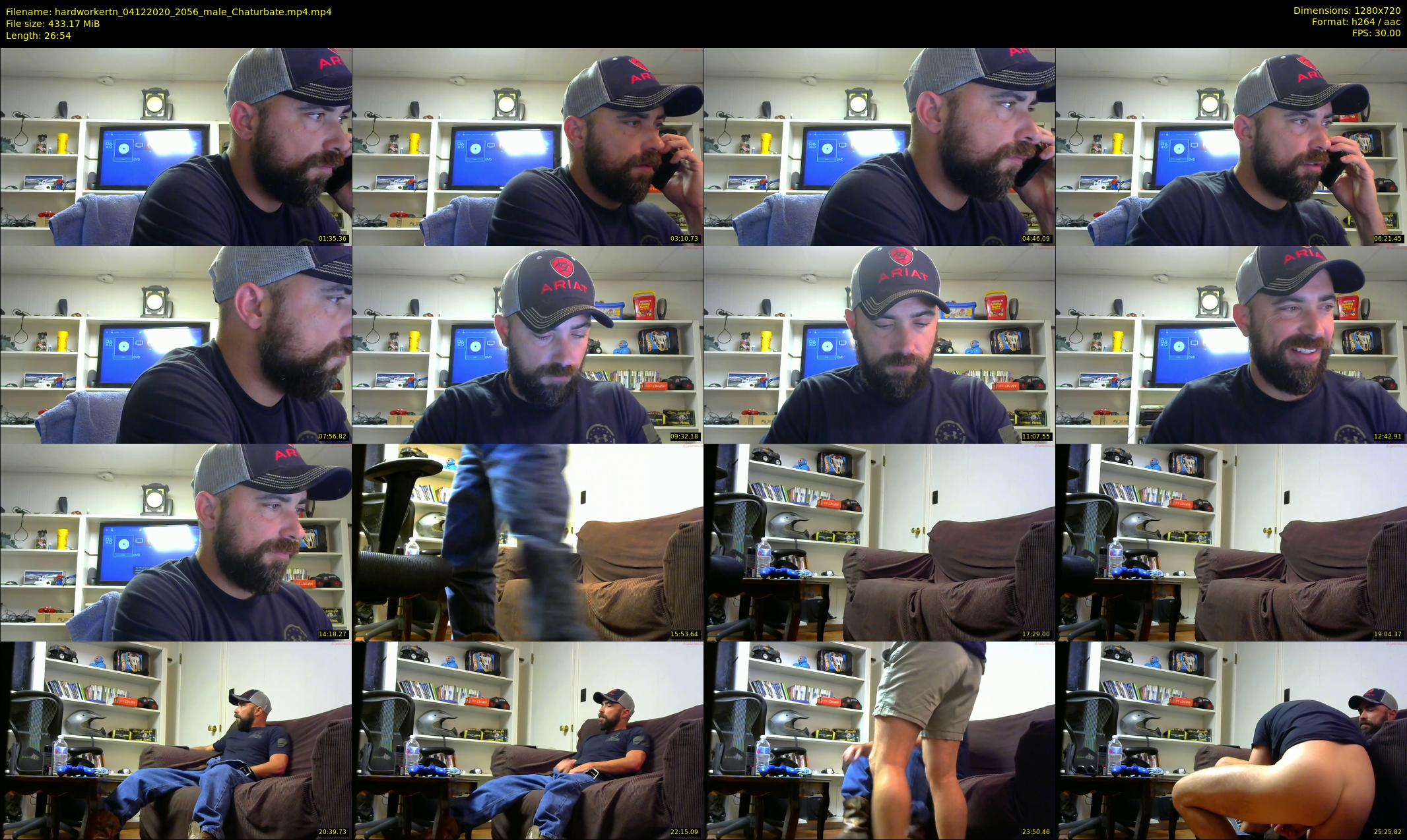 hardworkertn — 27 minute Chaturbate male cam show recording, 720p, Dec 4, 2020