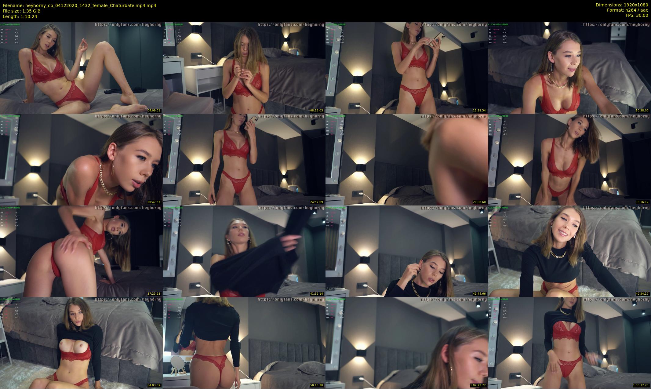 heyhorny_cb — 71 minute Chaturbate couple cam show recording, 1080p, Dec 4, 2020