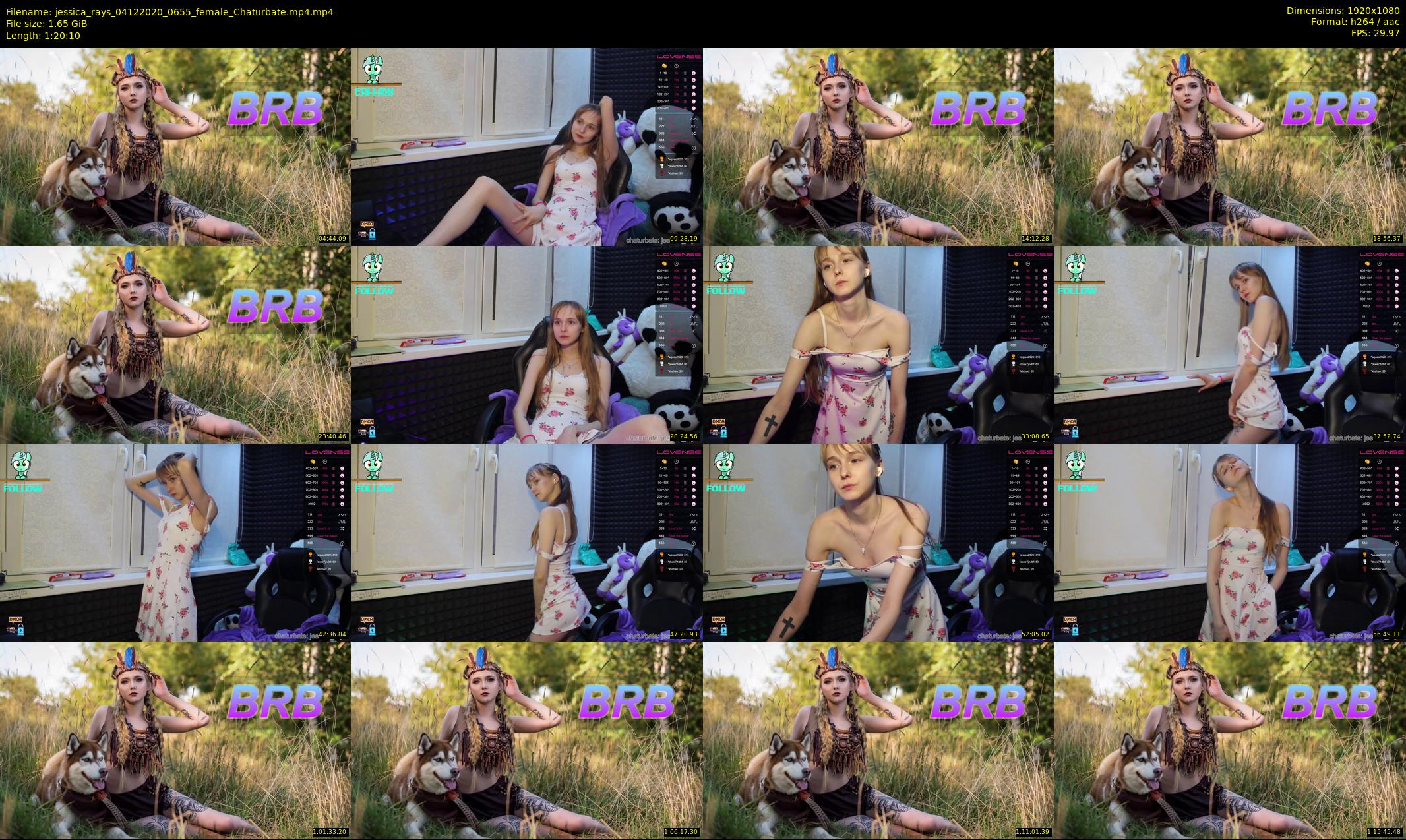 jessica_rays — 81 minute Chaturbate couple cam show recording, 1080p, Dec 4, 2020