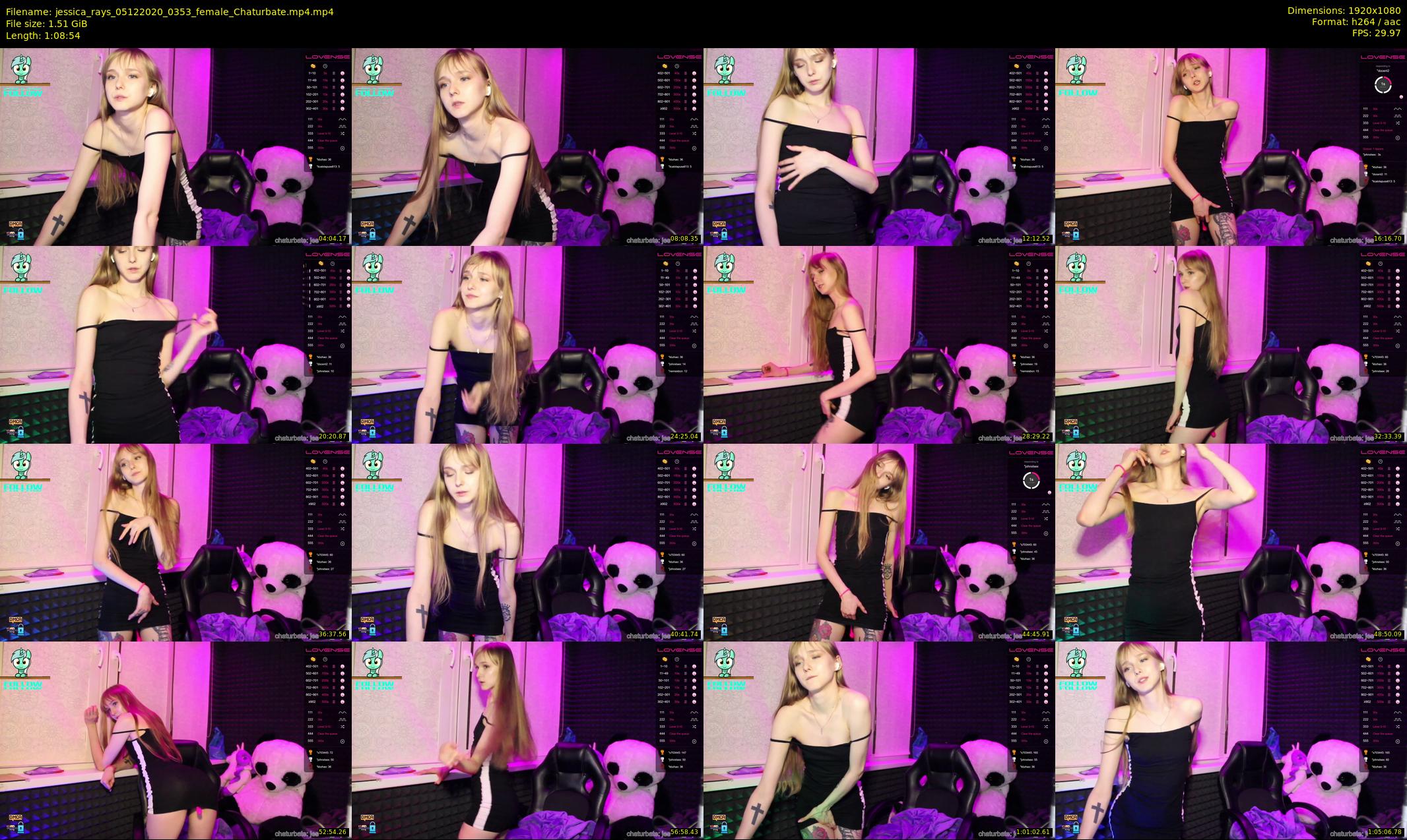 jessica_rays — 69 minute Chaturbate couple cam show recording, 1080p, Dec 5, 2020
