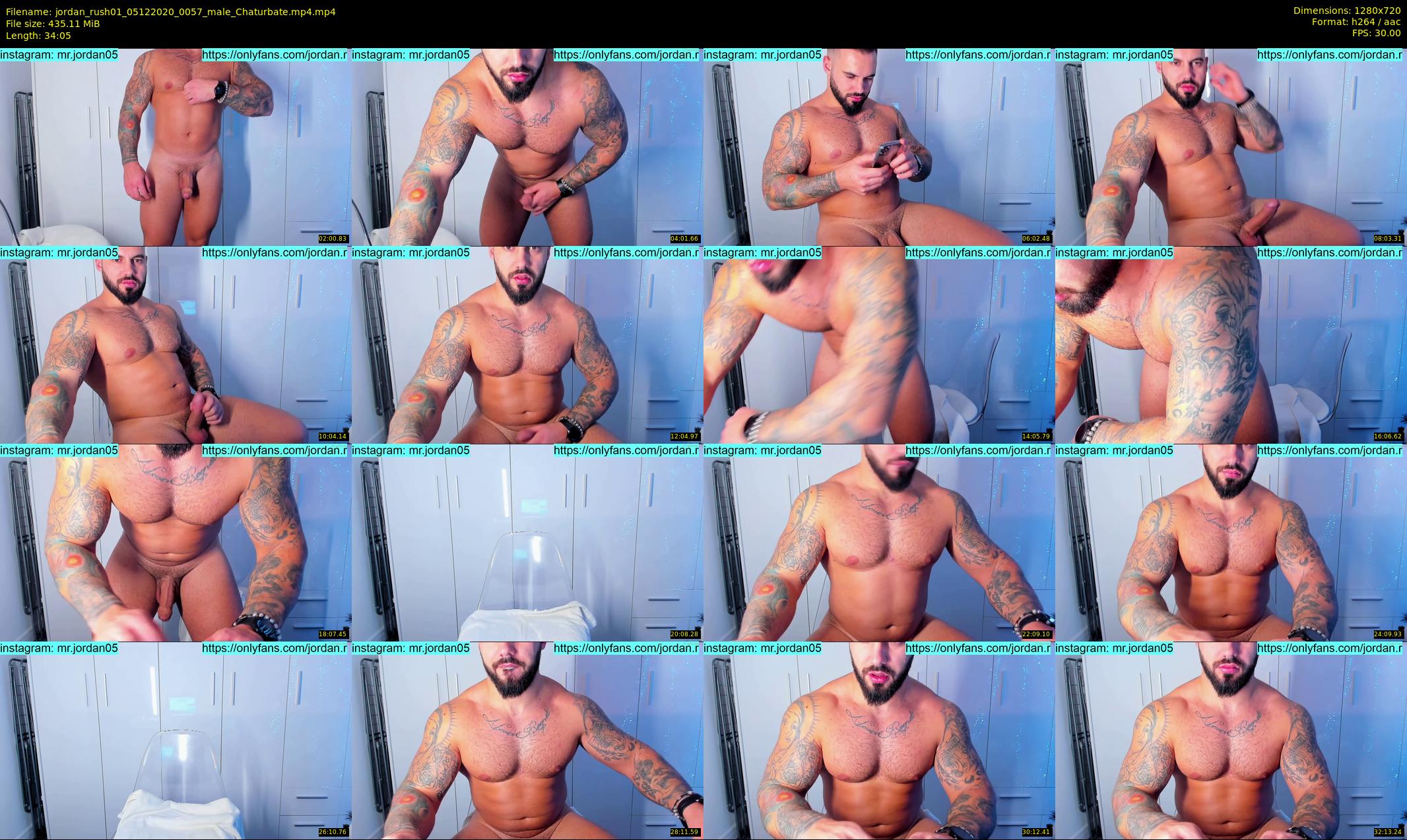 jordan_rush01 — 35 minute Chaturbate male cam show recording, 720p, Dec 5, 2020