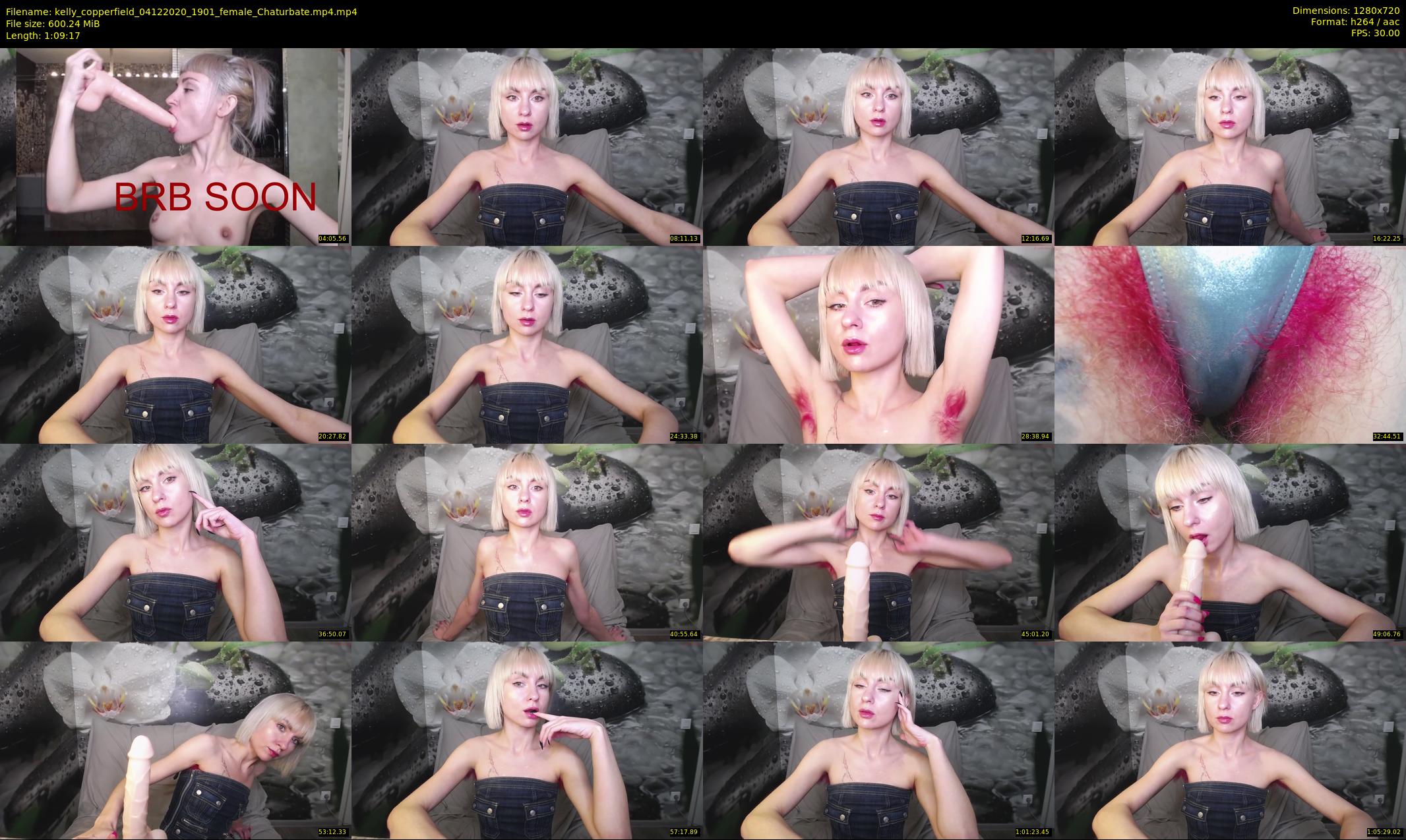 kelly_copperfield — 70 minute Chaturbate female cam show recording, 720p, Dec 4, 2020