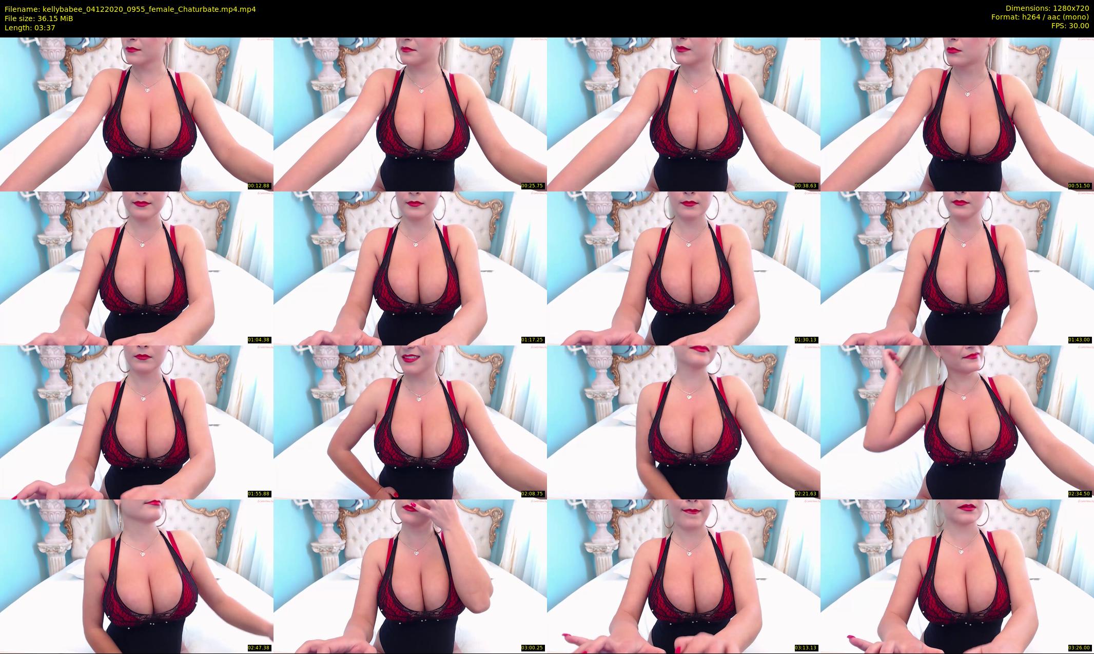 kellybabee — 4 minute Chaturbate female cam show recording, 720p, Dec 4, 2020