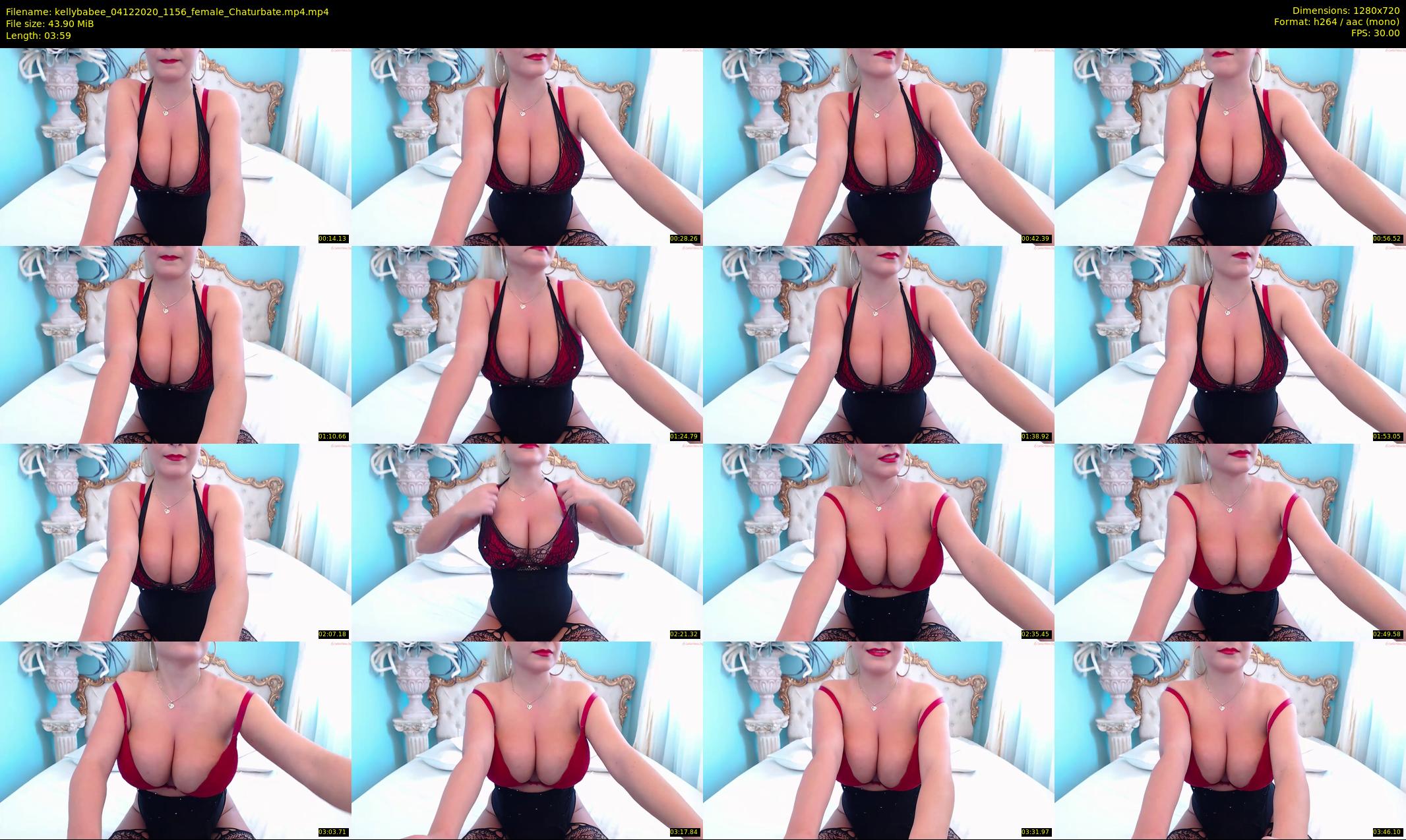 kellybabee — 4 minute Chaturbate female cam show recording, 720p, Dec 4, 2020