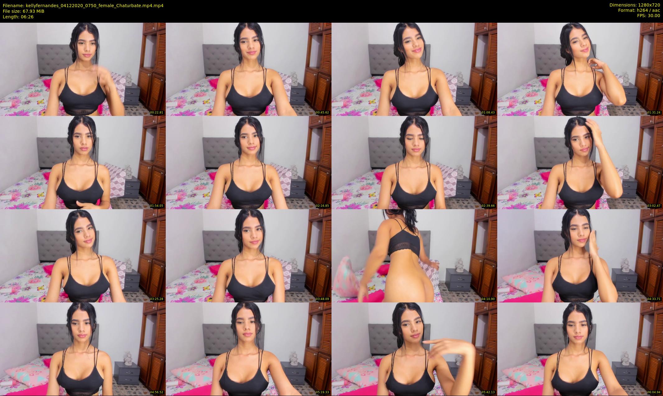 kellyfernandes — 7 minute Chaturbate female cam show recording, 720p, Dec 4, 2020