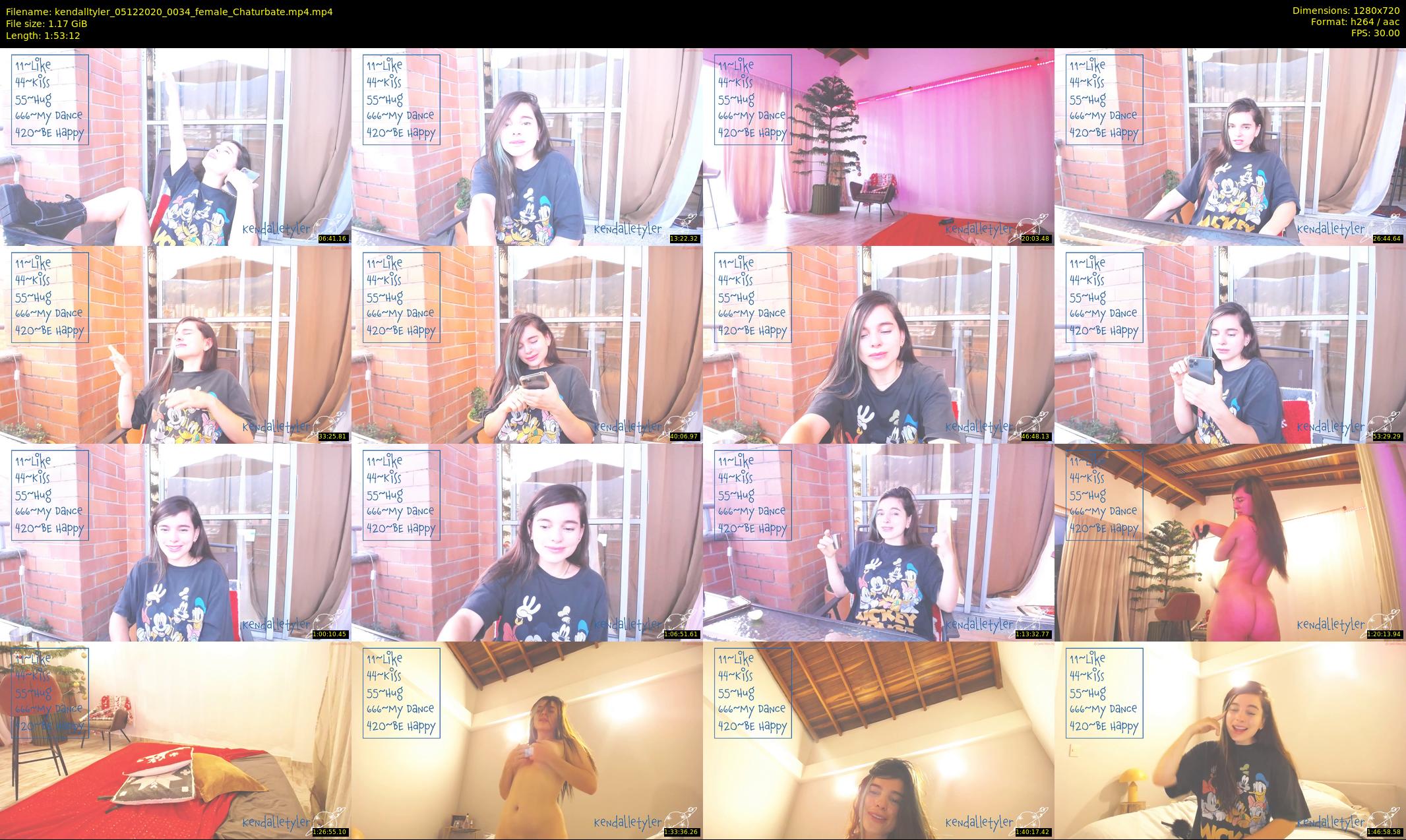 kendalltyler — 114 minute Chaturbate female cam show recording, 720p, Dec 5, 2020