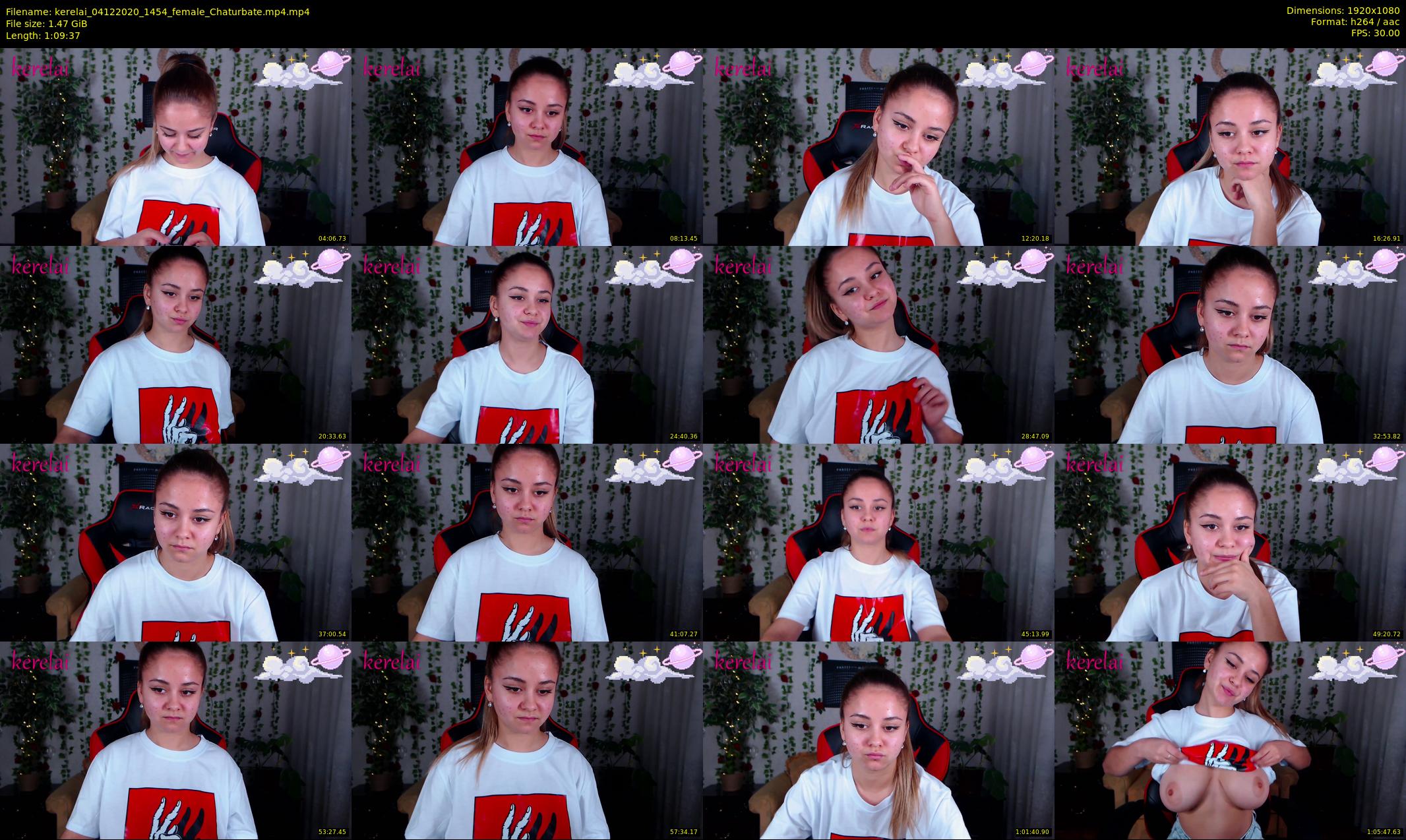 kerelai — 70 minute Chaturbate female cam show recording, 1080p, Dec 4, 2020