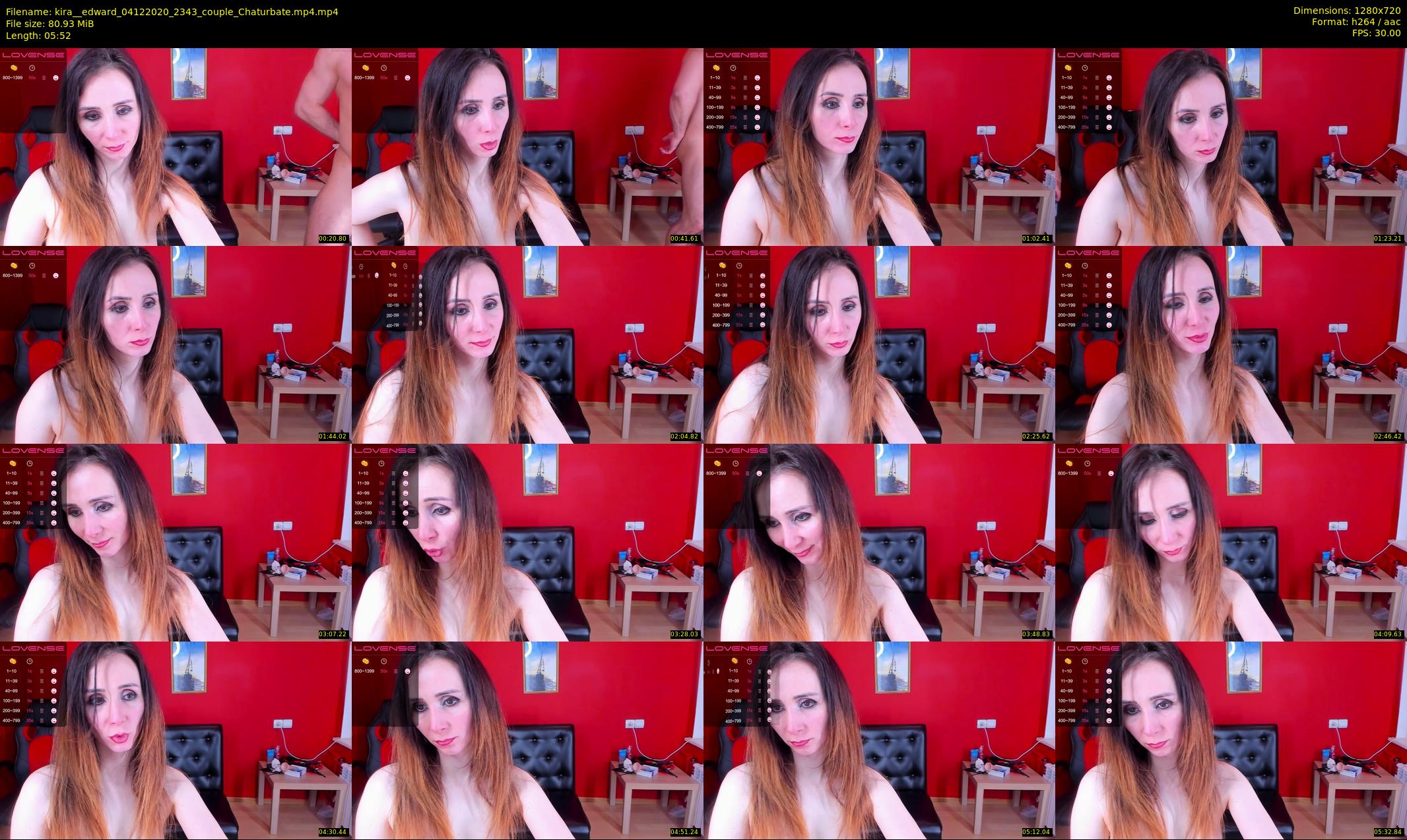 kira__edward — 6 minute Chaturbate couple cam show recording, 720p, Dec 4, 2020