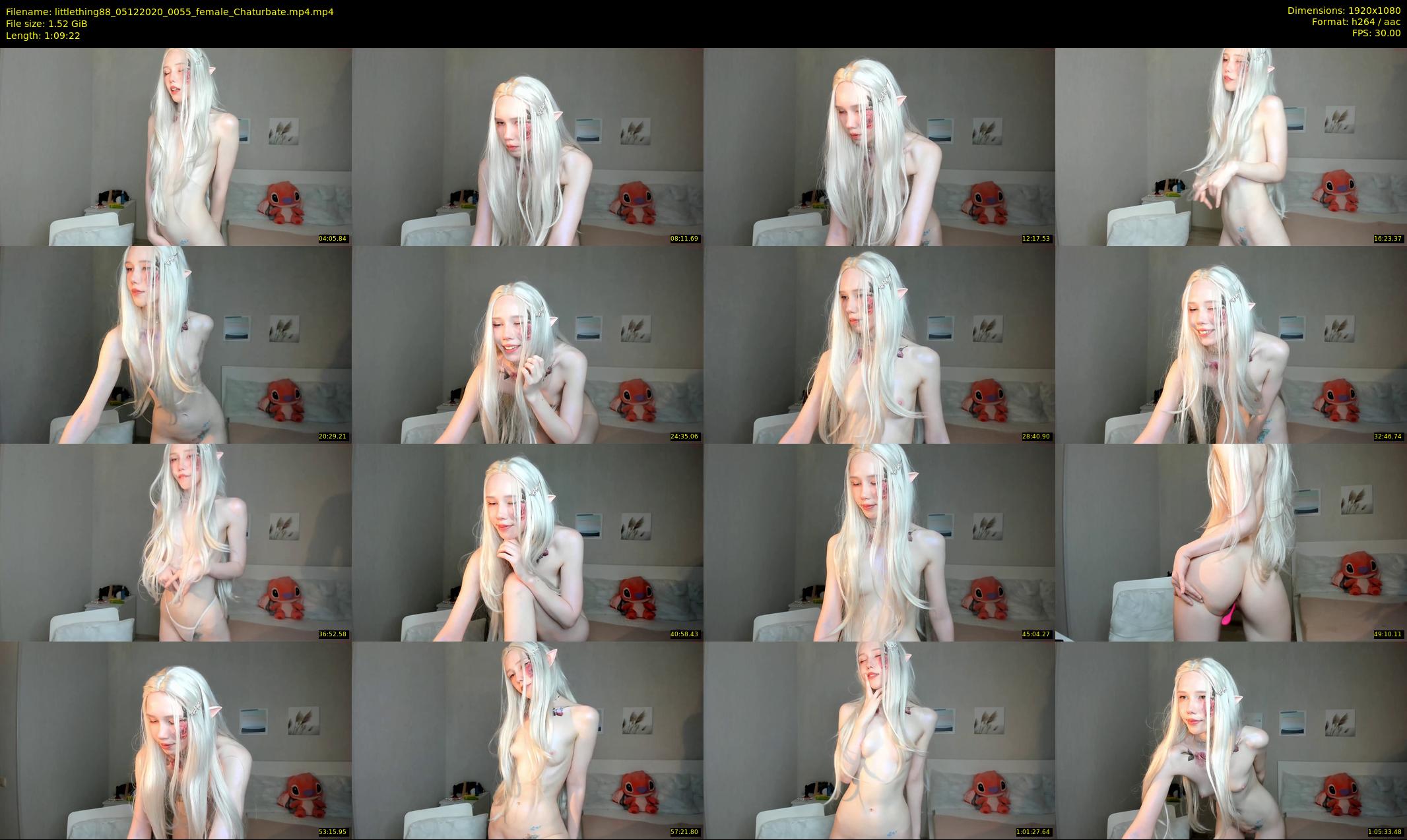 littlething88 — 70 minute Chaturbate female cam show recording, 1080p, Dec 5, 2020