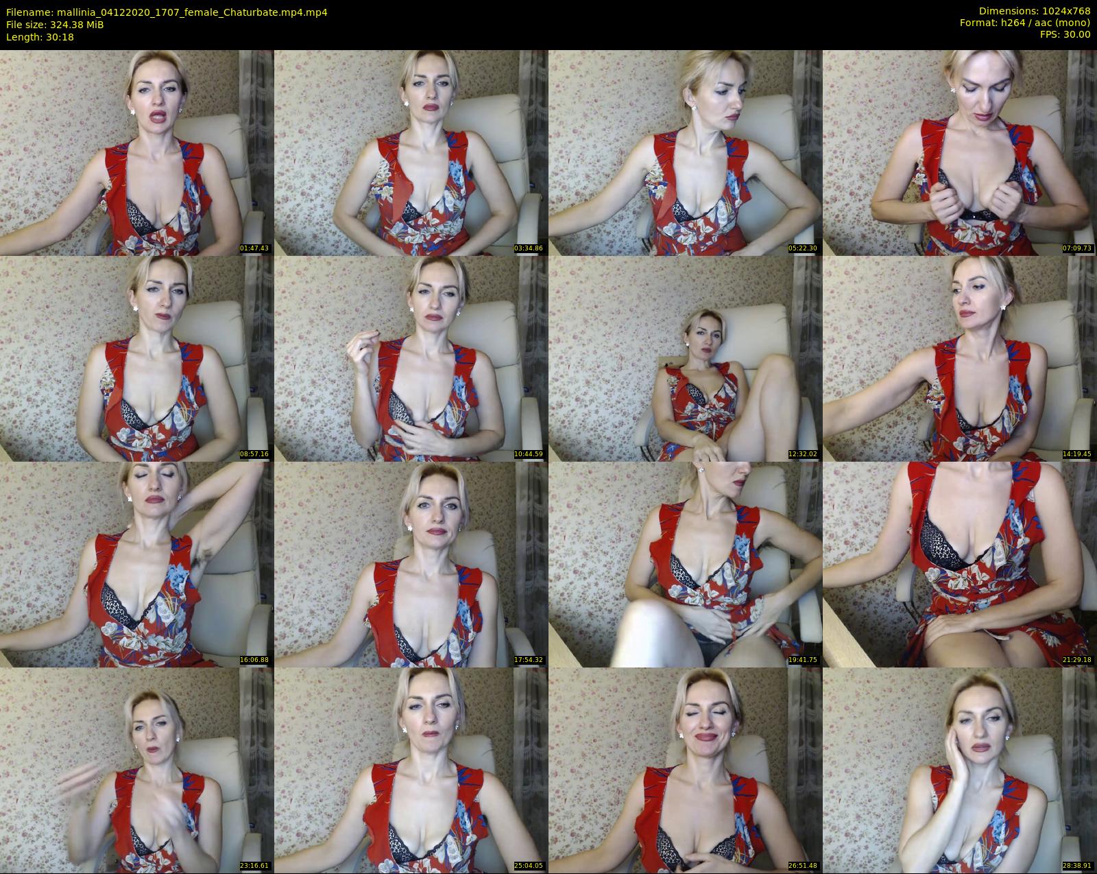 mallinia — 31 minute Chaturbate female cam show recording, 720p, Dec 4, 2020