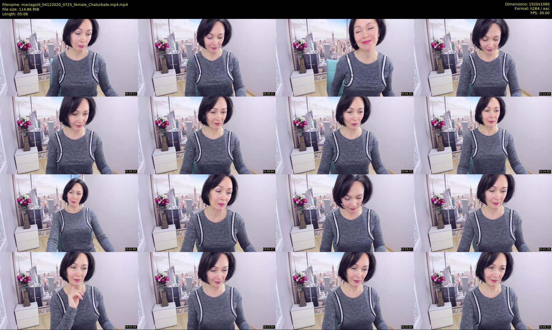 mariagold — 6 minute Chaturbate female cam show recording, 1080p, Dec 4, 2020