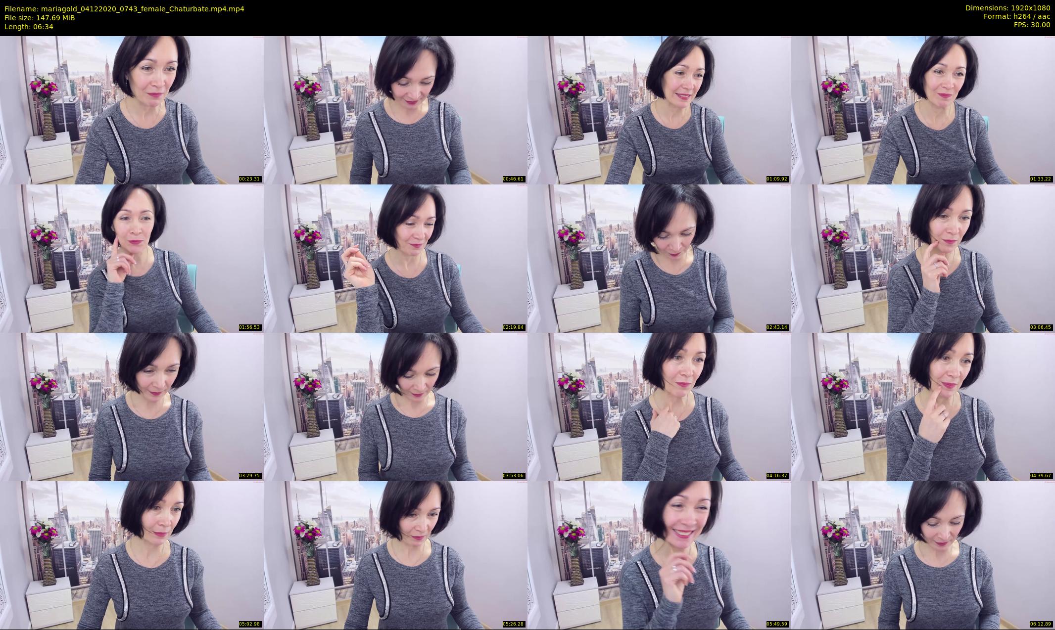 mariagold — 7 minute Chaturbate female cam show recording, 1080p, Dec 4, 2020