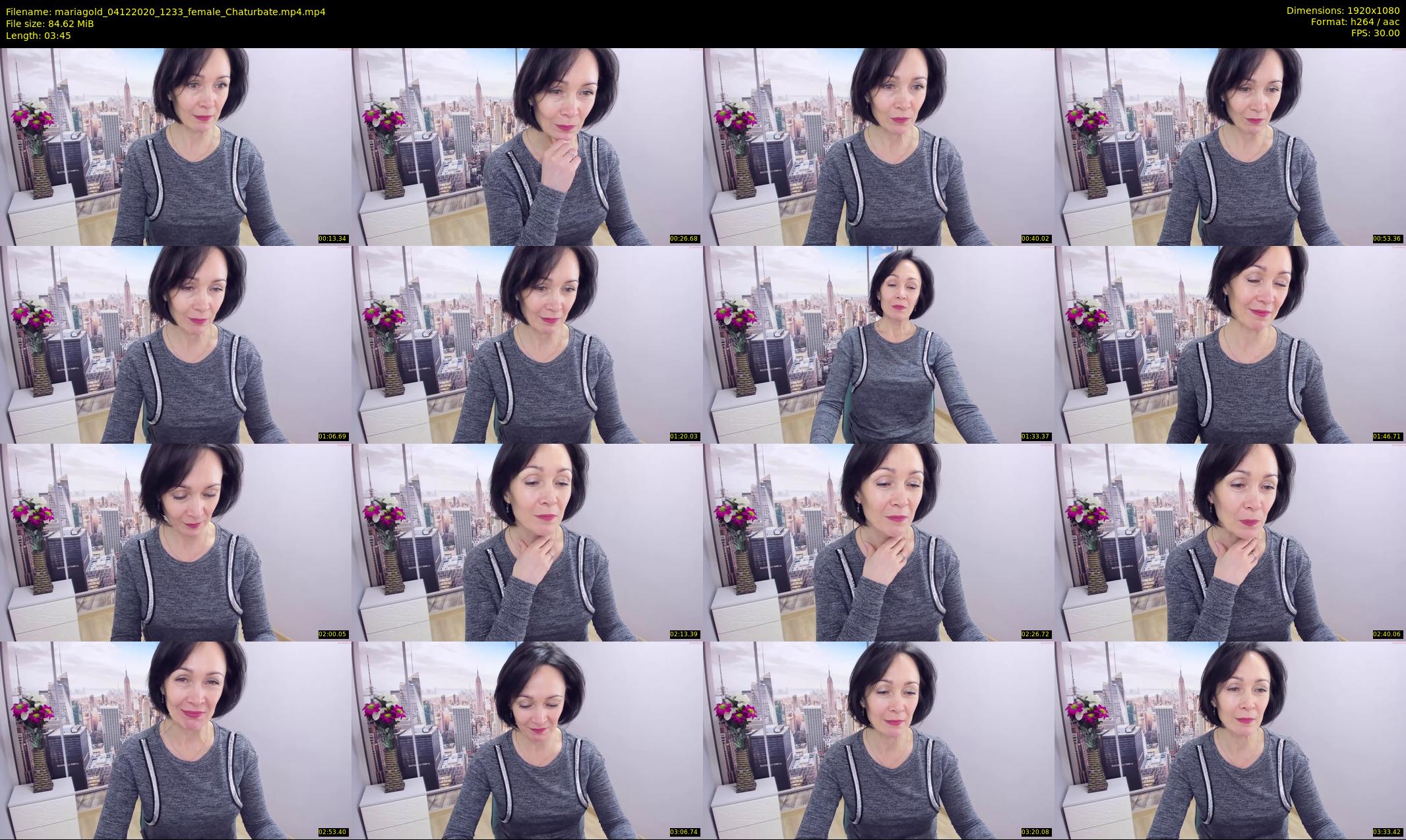 mariagold — 4 minute Chaturbate female cam show recording, 1080p, Dec 4, 2020