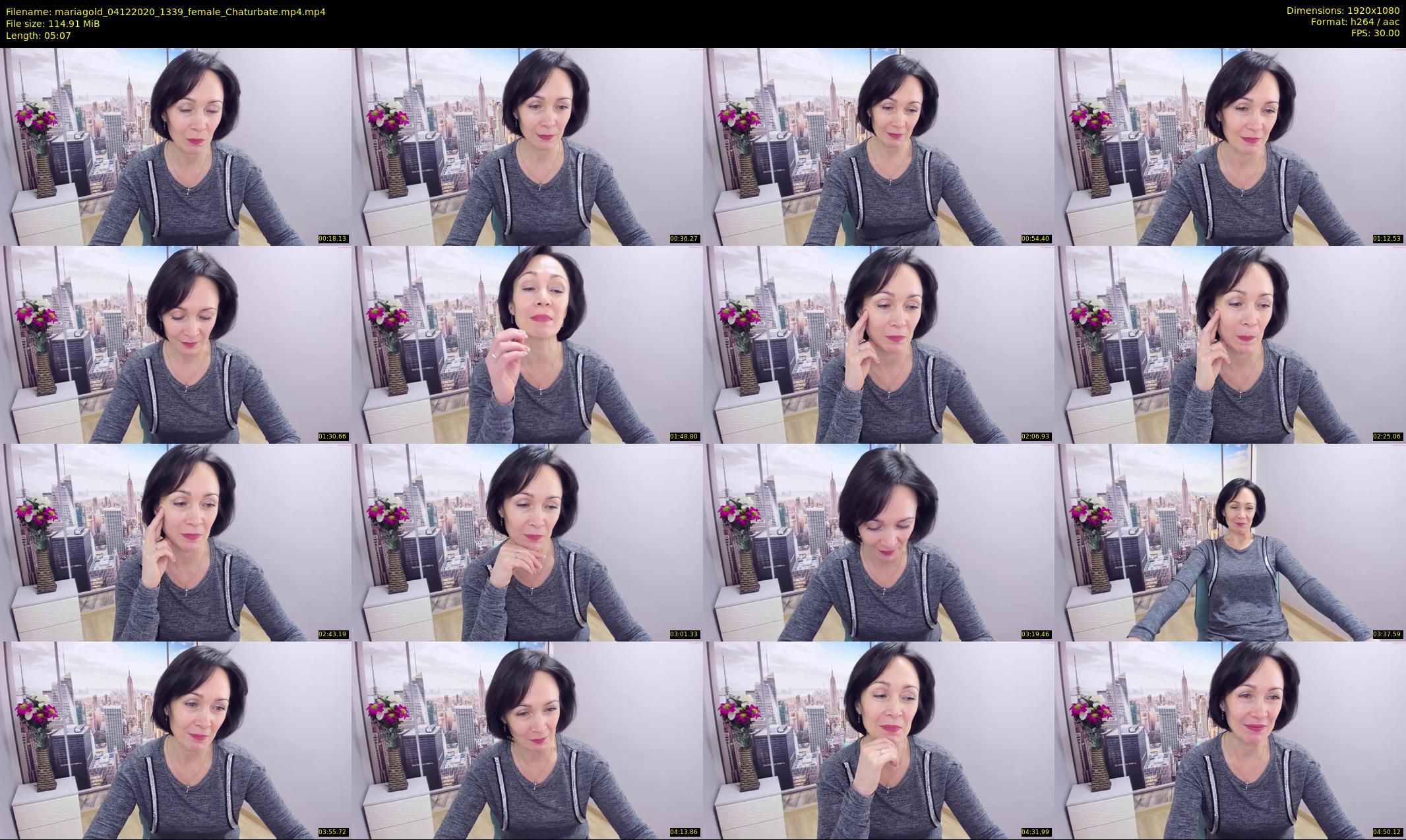 mariagold — 6 minute Chaturbate female cam show recording, 1080p, Dec 4, 2020