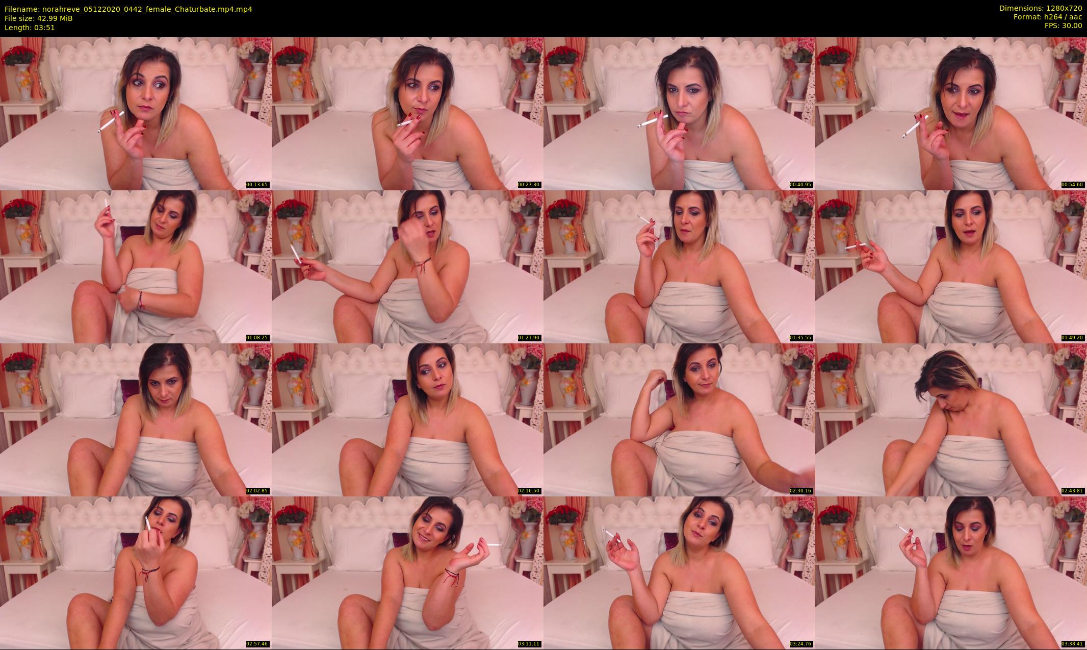 norahreve — 4 minute Chaturbate female cam show recording, 720p, Dec 5, 2020