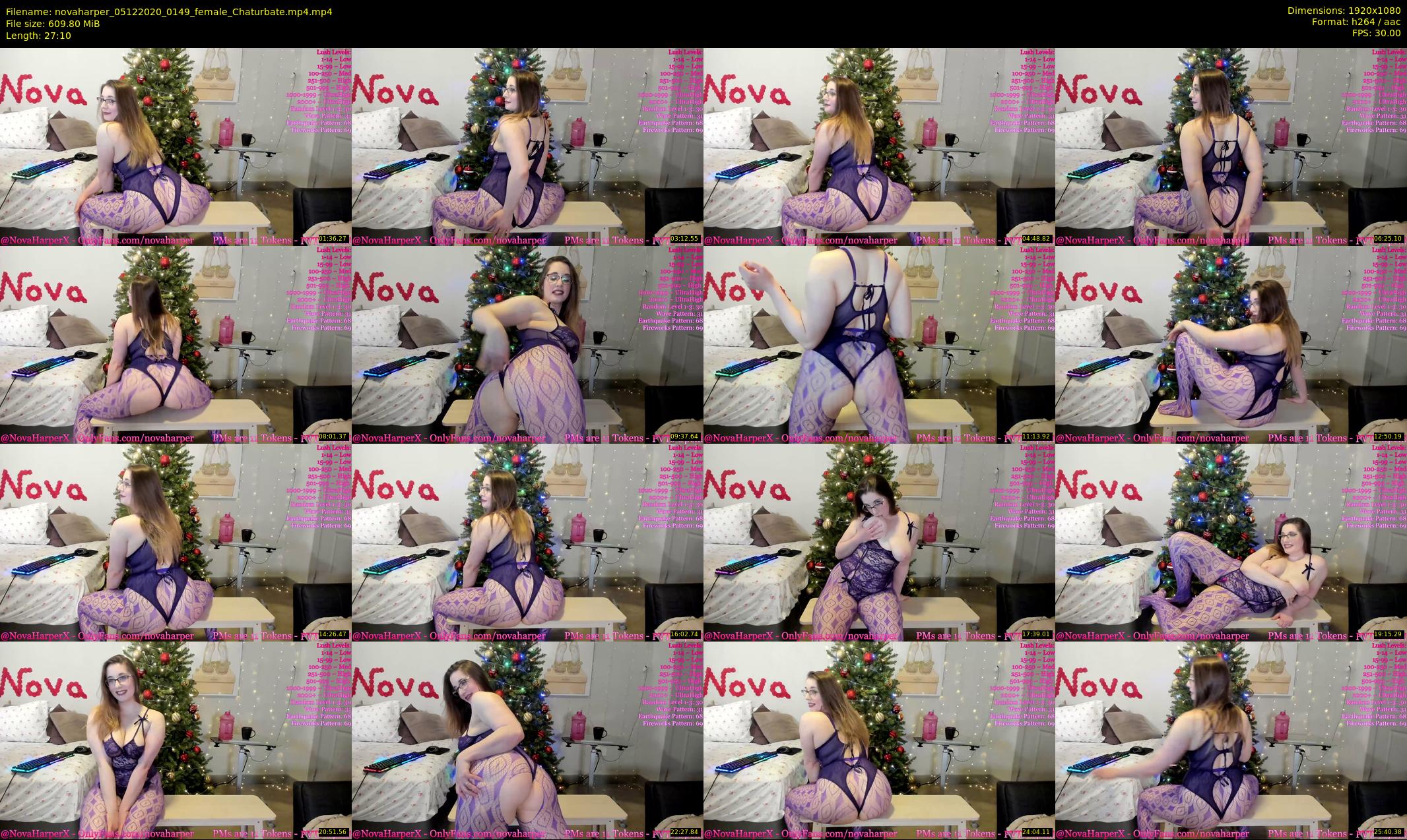 novaharper — 28 minute Chaturbate female cam show recording, 1080p, Dec 5, 2020