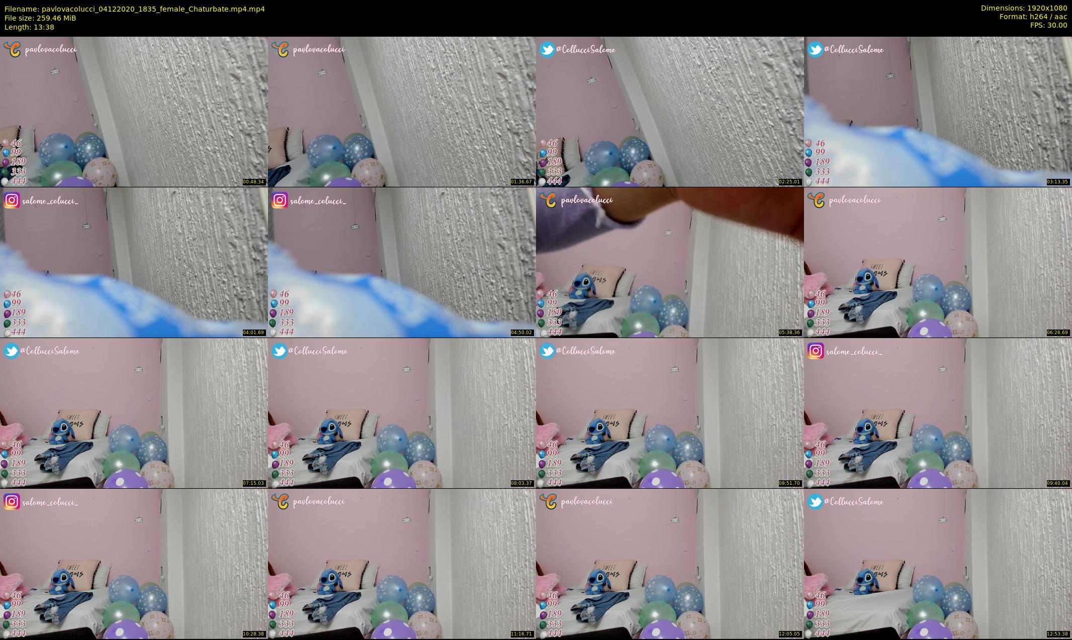 pavlovacolucci — 14 minute Chaturbate female cam show recording, 1080p, Dec 4, 2020
