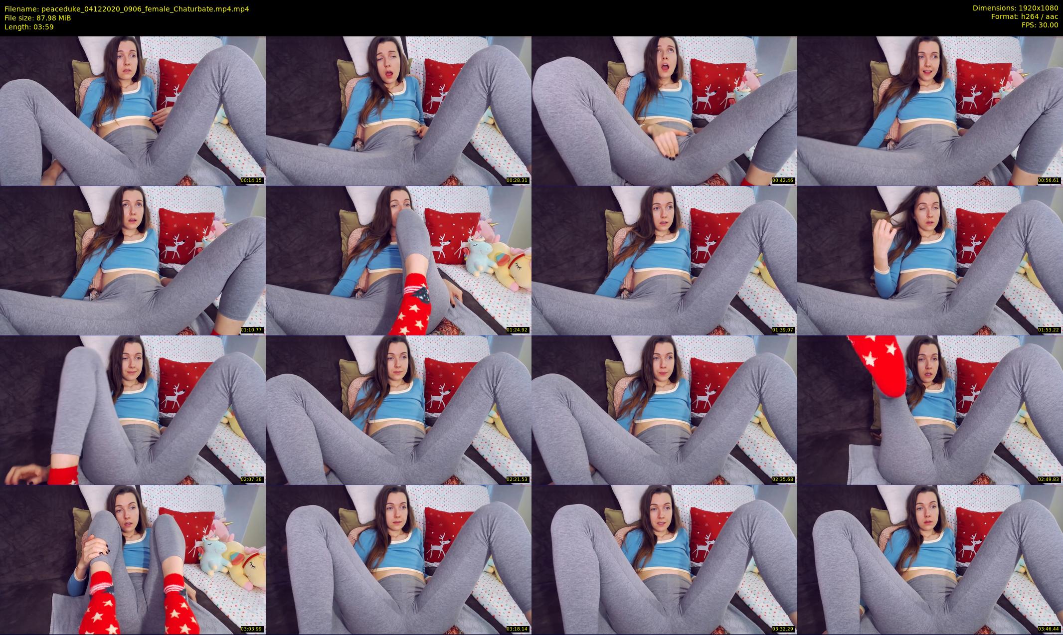 peaceduke — 4 minute Chaturbate female cam show recording, 1080p, Dec 4, 2020