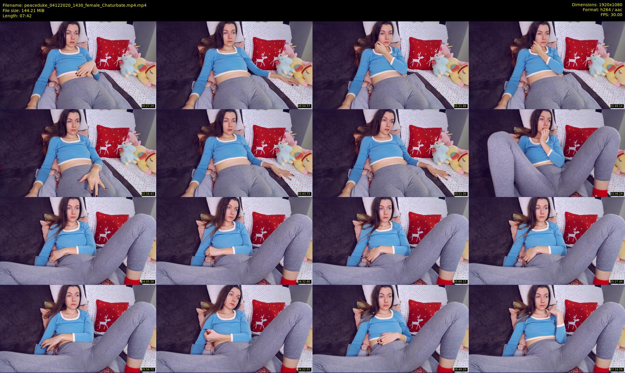 peaceduke — 8 minute Chaturbate female cam show recording, 1080p, Dec 4, 2020