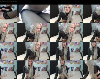 prettyblonde22 — 8 minute Chaturbate female cam show recording, 1080p, Dec 4, 2020
