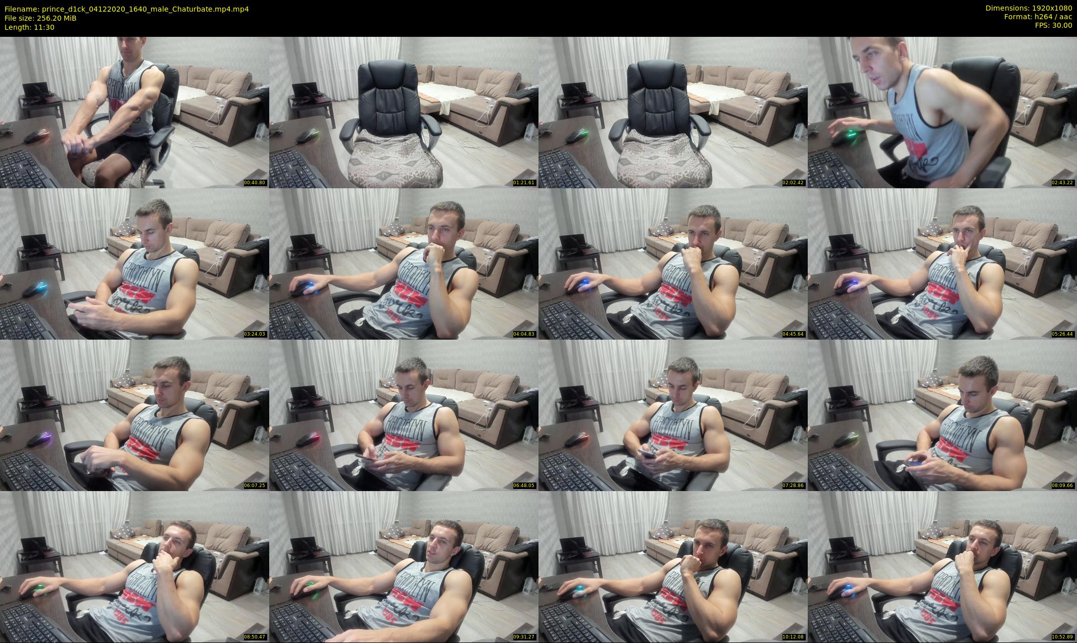 prince_d1ck — 12 minute Chaturbate male cam show recording, 1080p, Dec 4, 2020