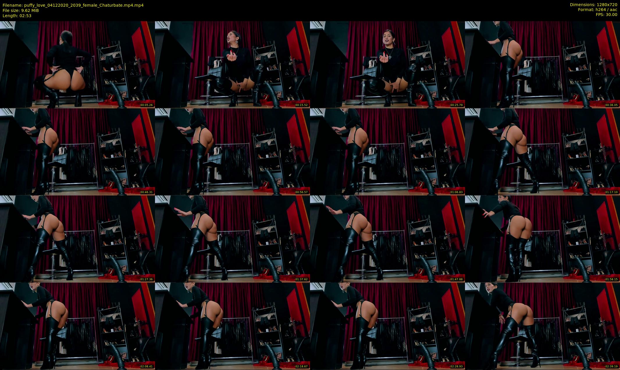 puffy_love — 3 minute Chaturbate female cam show recording, 720p, Dec 4, 2020