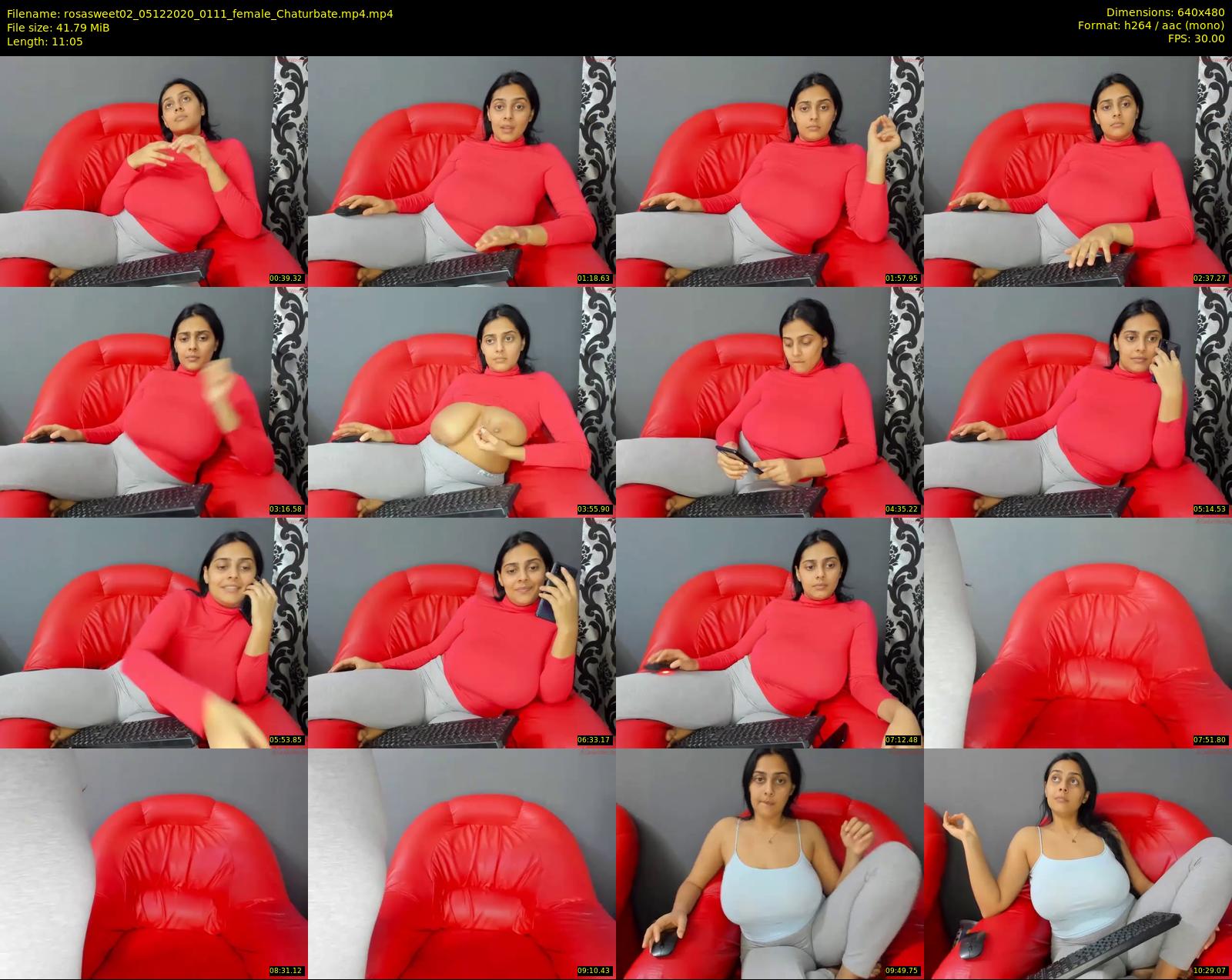 rosasweet02 — 12 minute Chaturbate female cam show recording, 480p, Dec 5, 2020