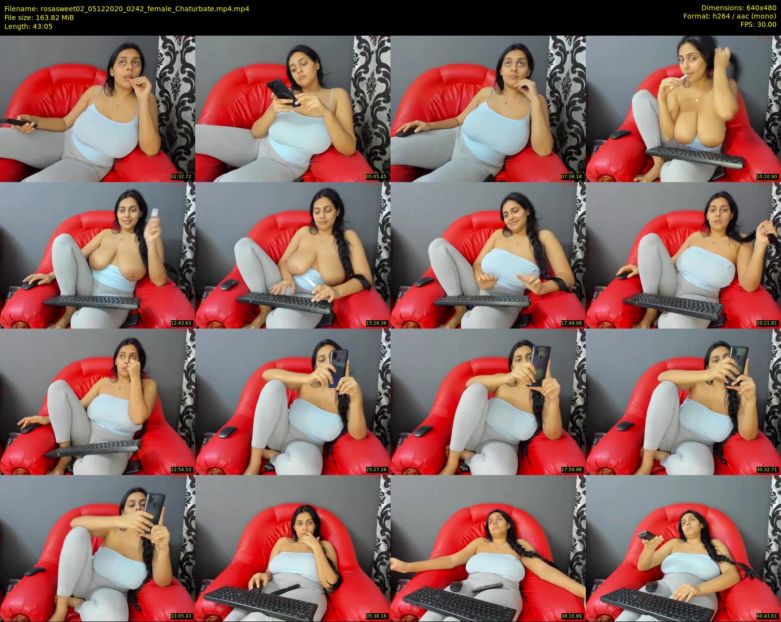 rosasweet02 — 44 minute Chaturbate female cam show recording, 480p, Dec 5, 2020