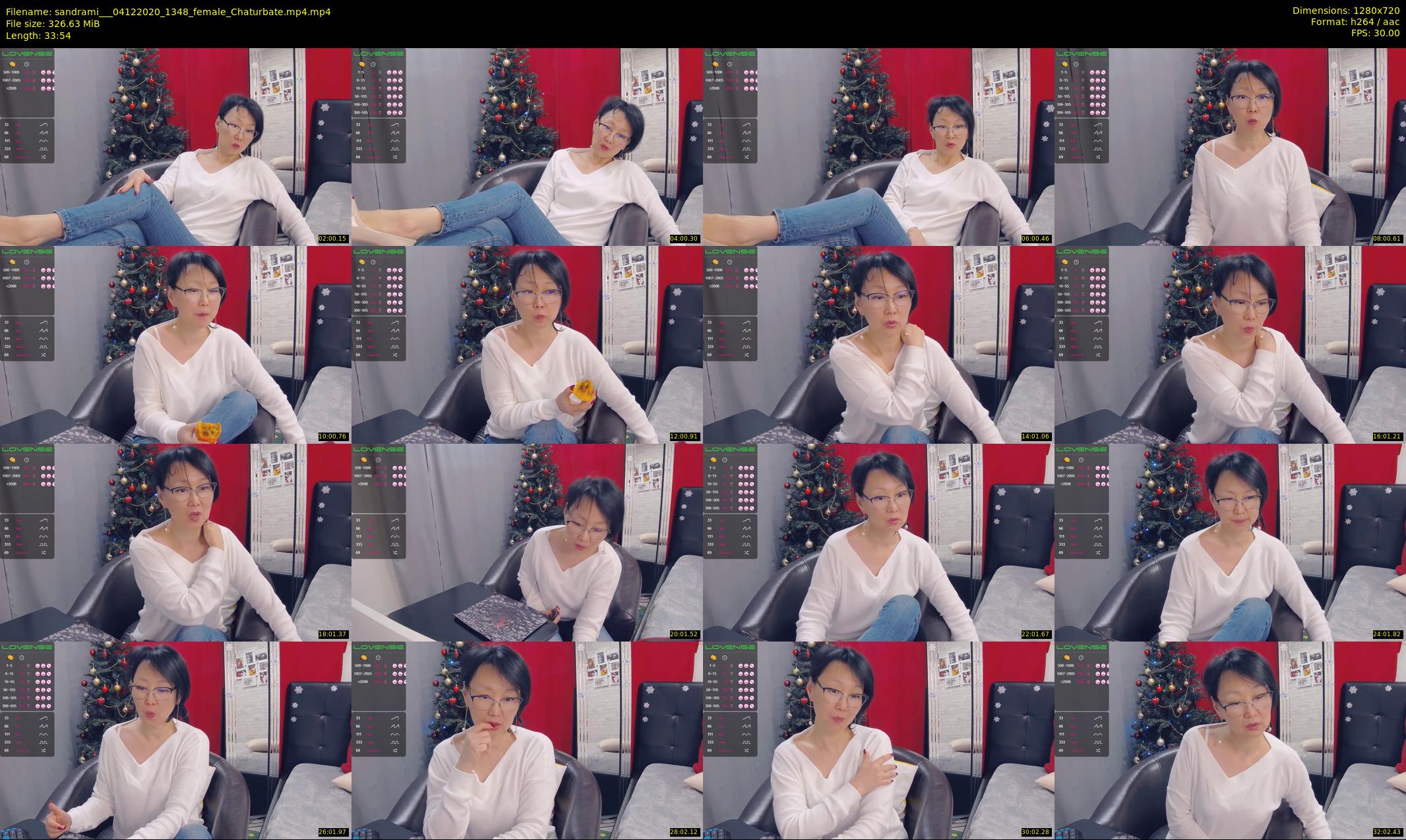sandrami__ — 34 minute Chaturbate female cam show recording, 720p, Dec 4, 2020
